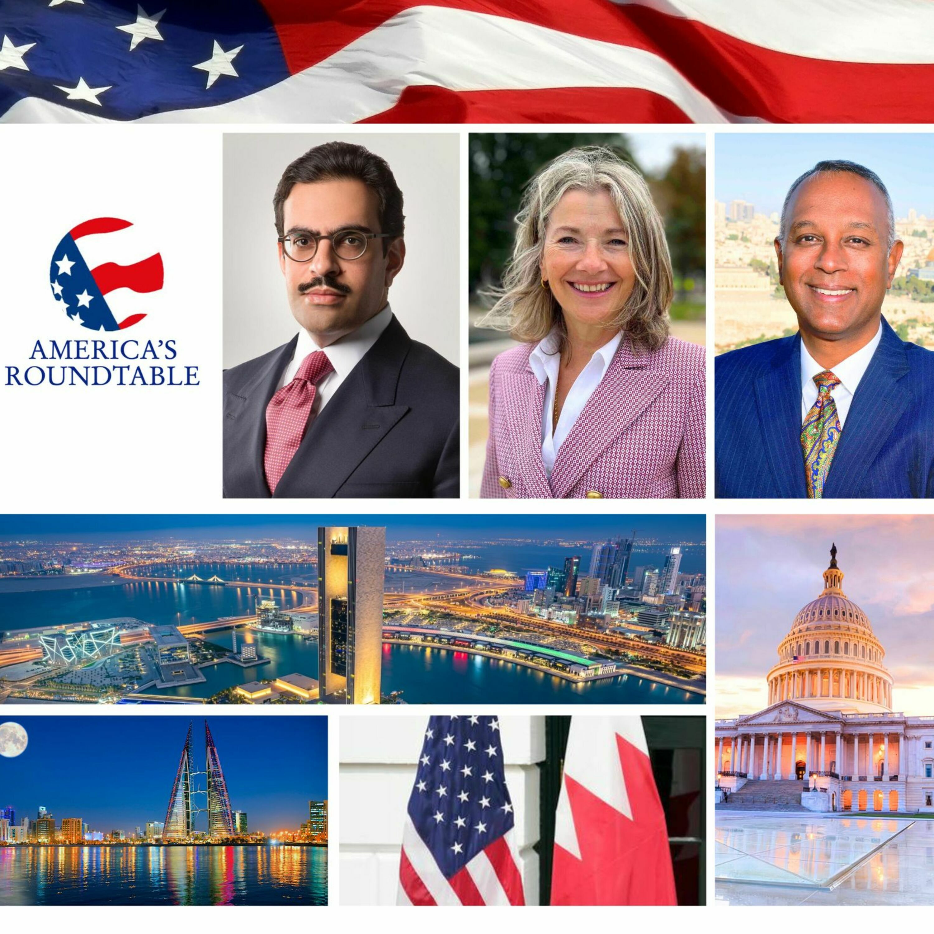 cover of episode America's Roundtable with His Excellency Shaikh Abdulla Rashed Al Khalifa, Ambassador of the Kingdom to the United States of America | The US-Bahrain Strategic Partnership | New Opportunities in Trade and Investment | Bahrain — Home of the US Fifth Fleet