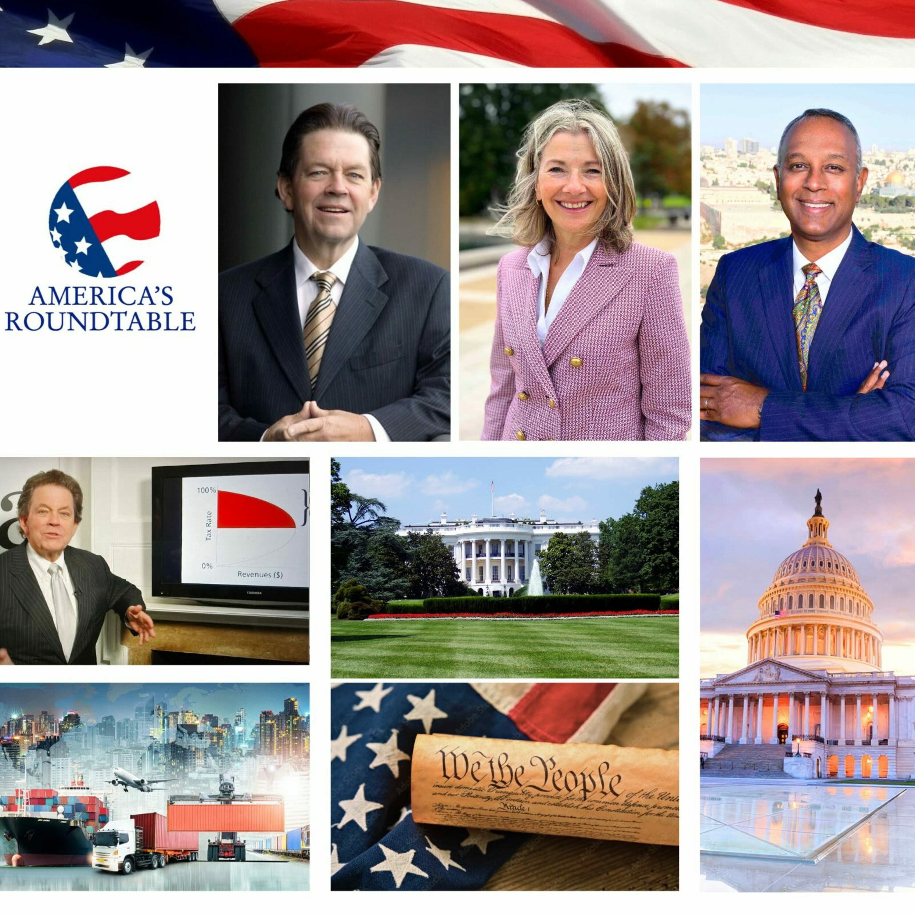 cover of episode America's Roundtable with Dr. Arthur Laffer  - Part III | Industrial Policy in America Today | Use of Regulation | International Trade