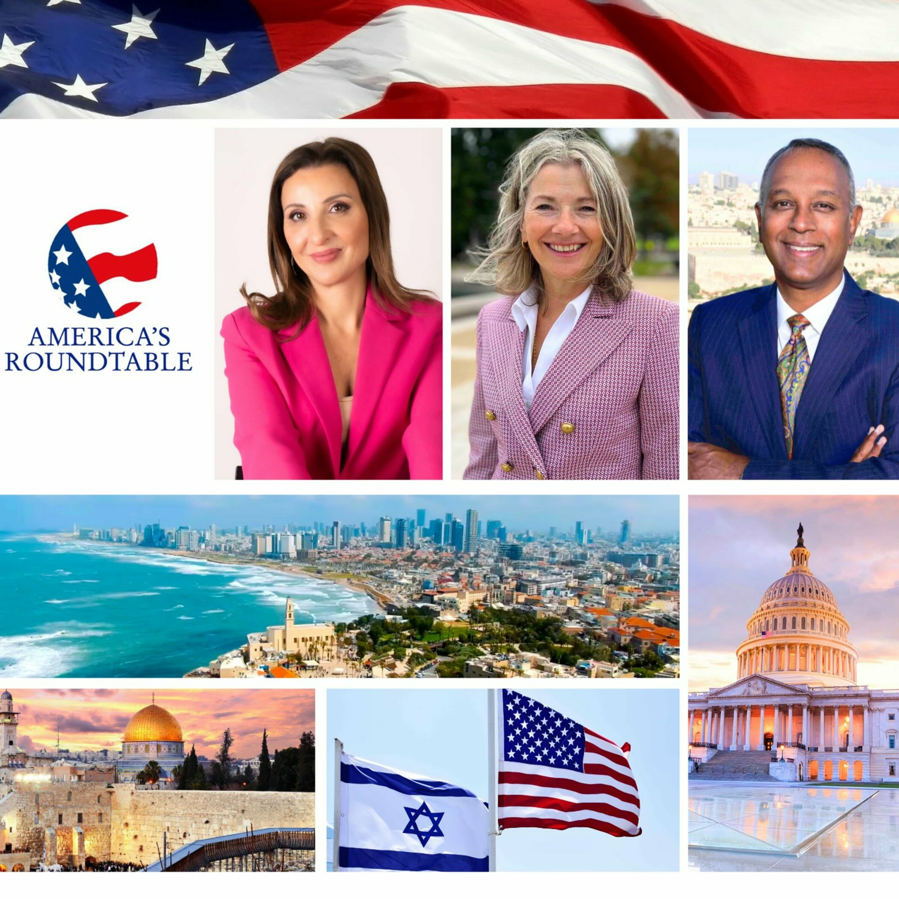 America's Roundtable with Fleur Hassan-Nahoum |  US-Israel Relations | Saudi Arabia and The Future of the Abraham Accords | NATO Member Croatia Sells Oil for Iran — Fuels Terrorism Financing