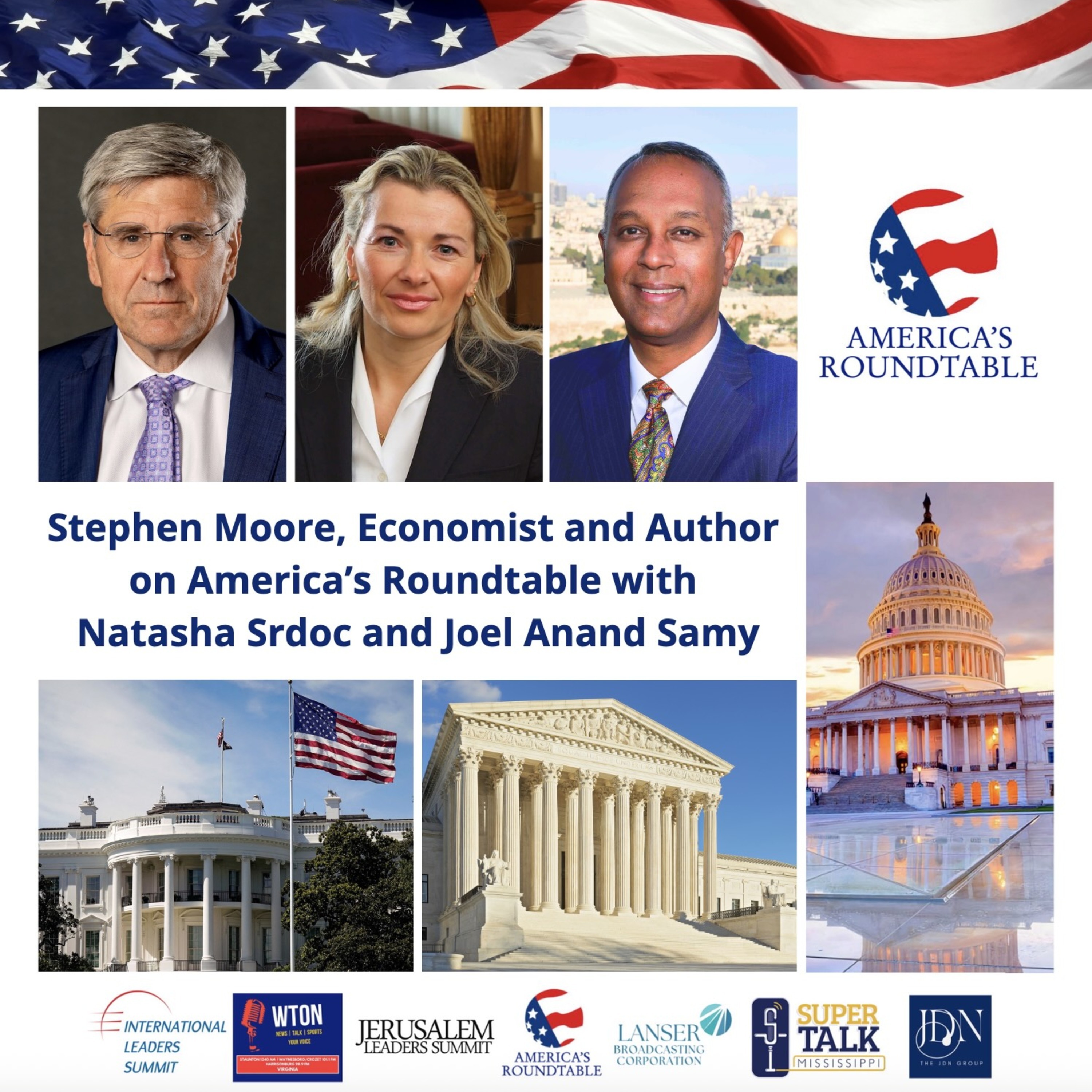 America's Roundtable with Stephen Moore | U.S. Economy | Healthcare Reform: Addressing Price Transparency, High Insurance Costs and Competition  | Unleashing Prosperity