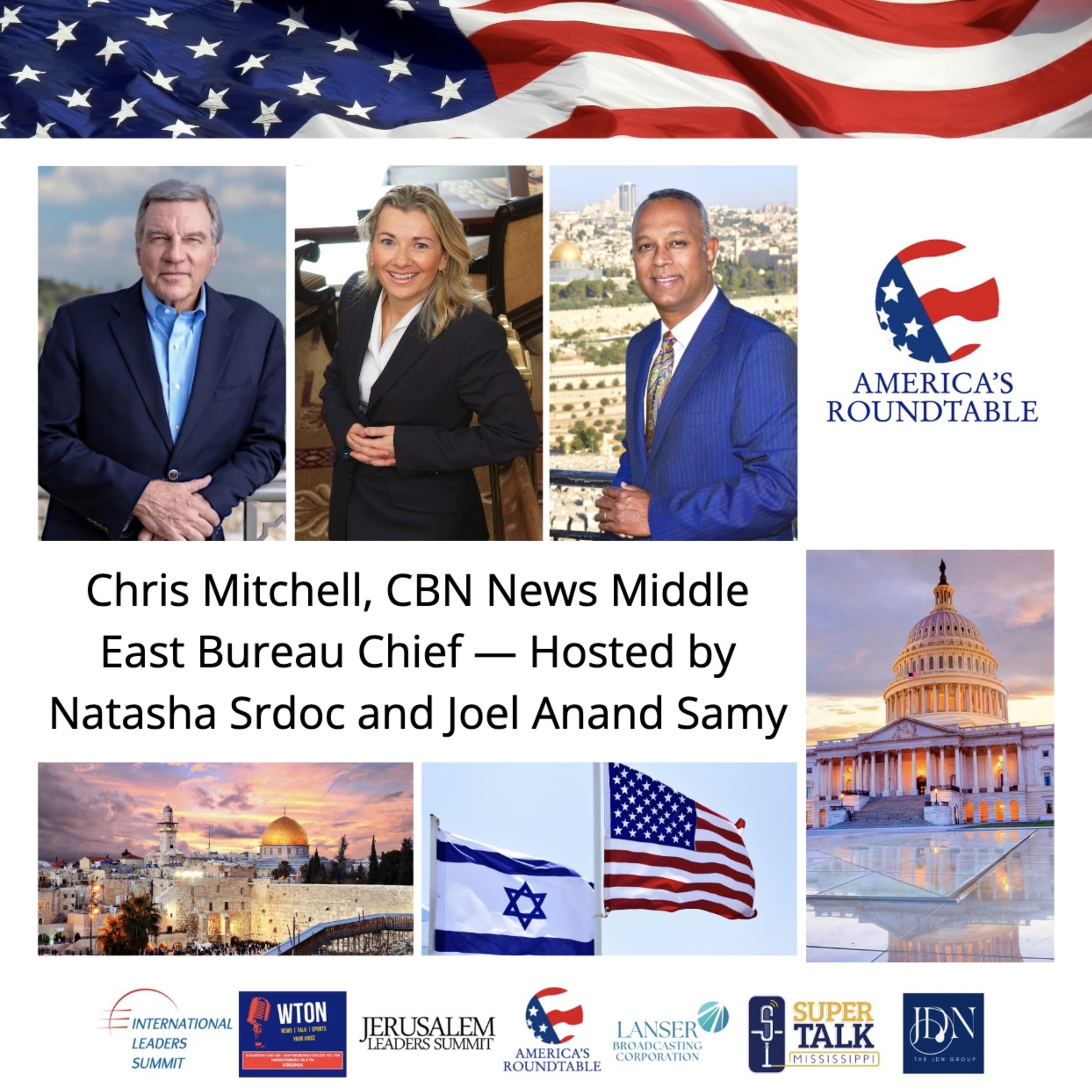 America's Roundtable with Chris Mitchell | Twenty Israeli Living Hostages Released After Two Years in Gaza's Tunnels | Signing of the Peace Deal in Egypt | US—Israel Relations | The Abraham Accords