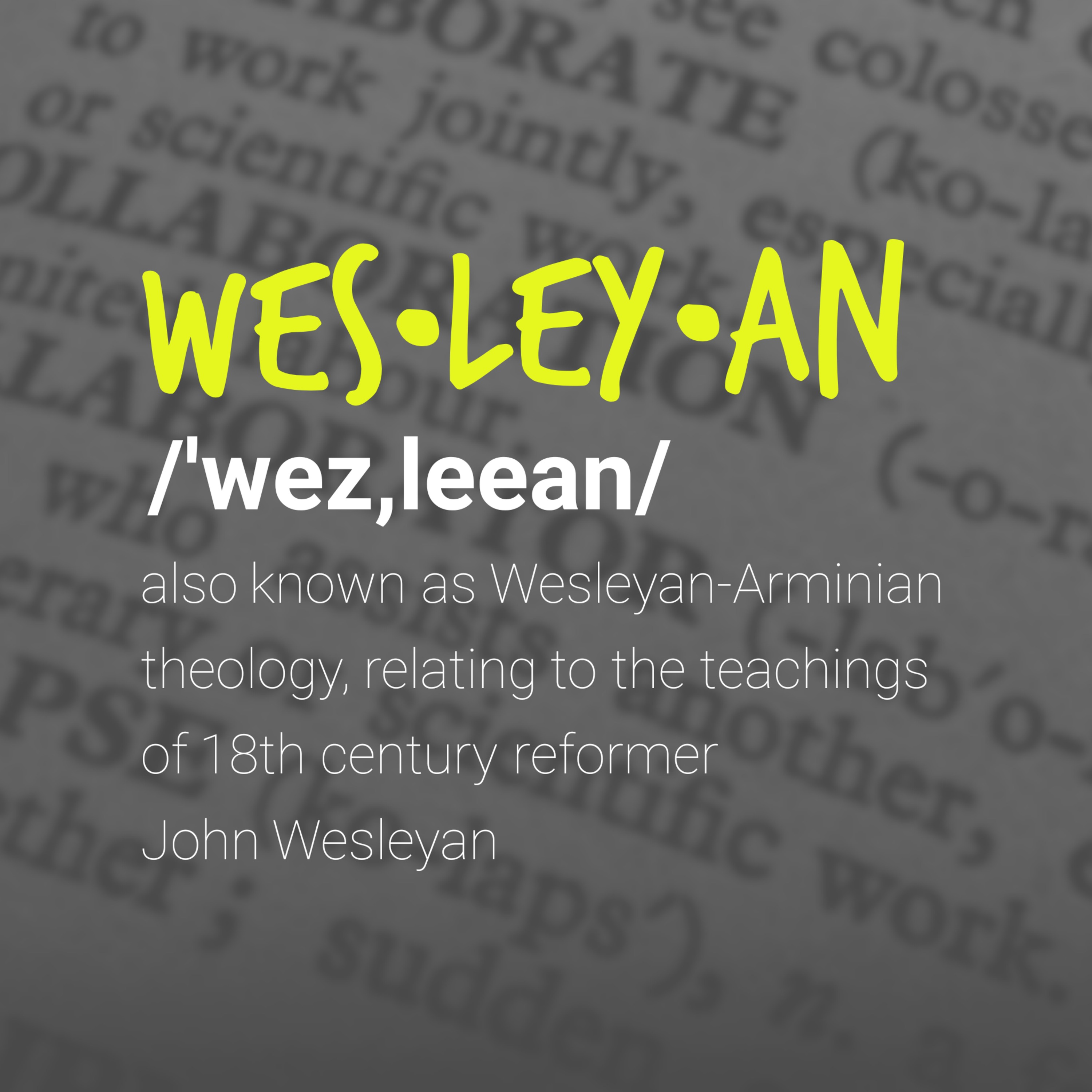 Defining Our Terms | "Wesleyan" episode artwork