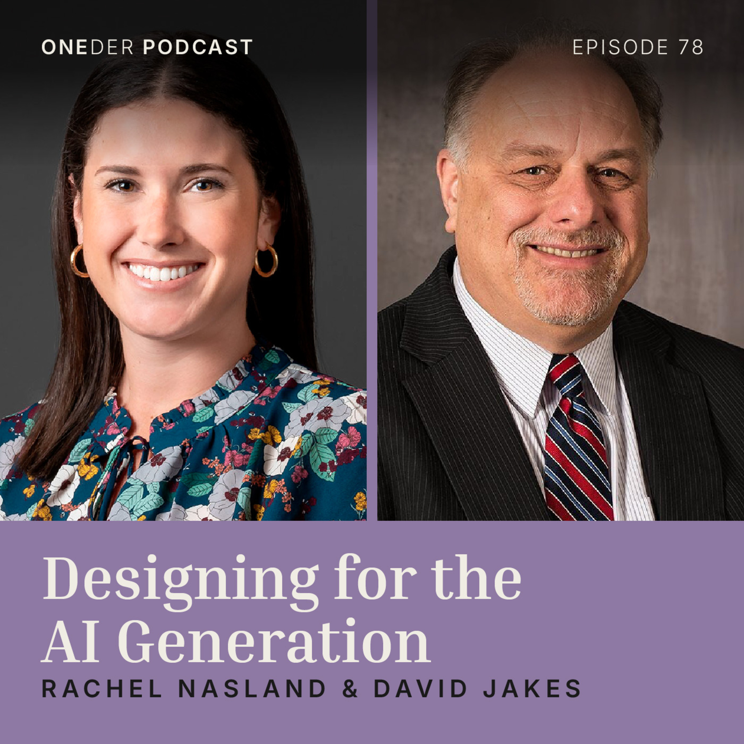 Designing for the AI Generation episode artwork