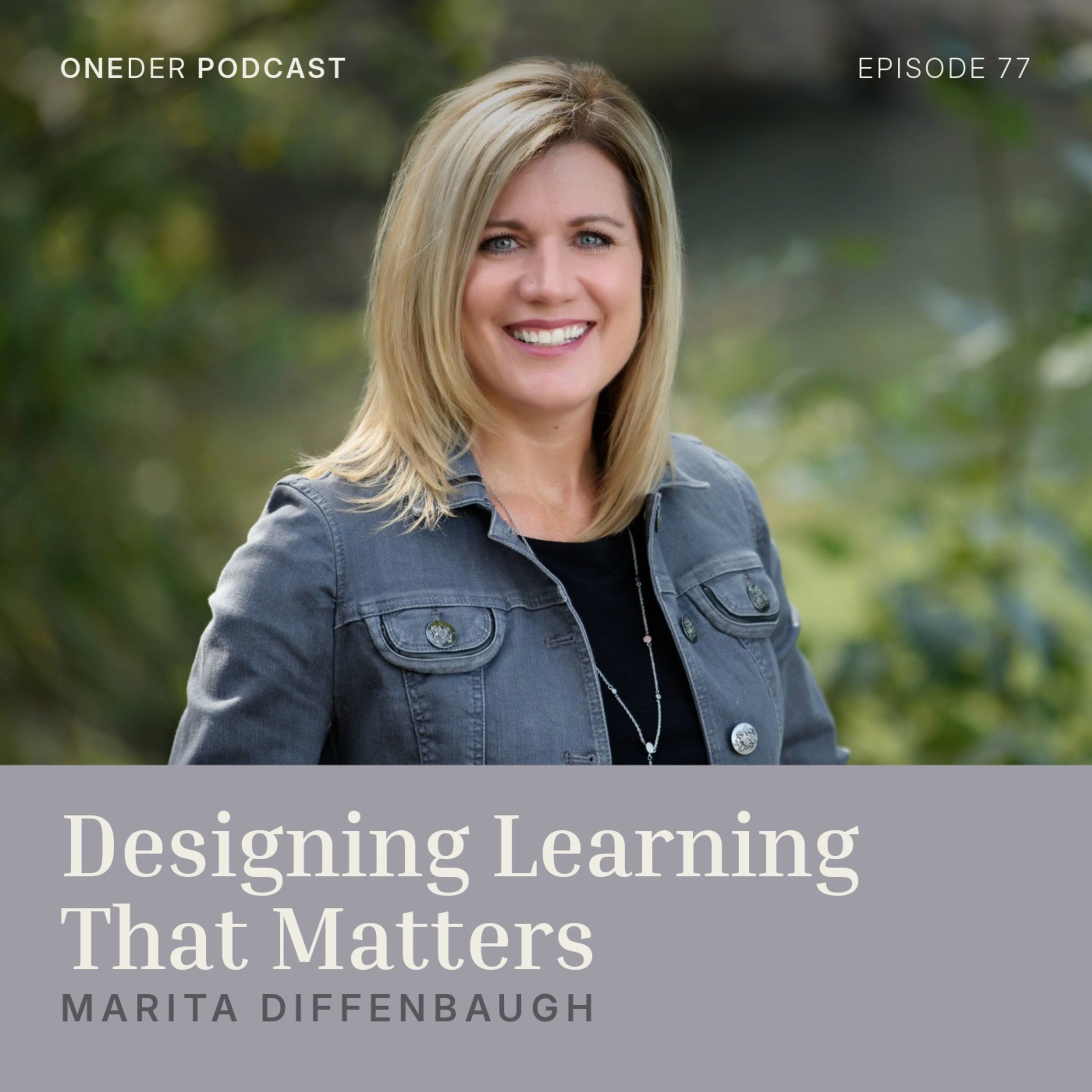 Designing Learning That Matters episode artwork