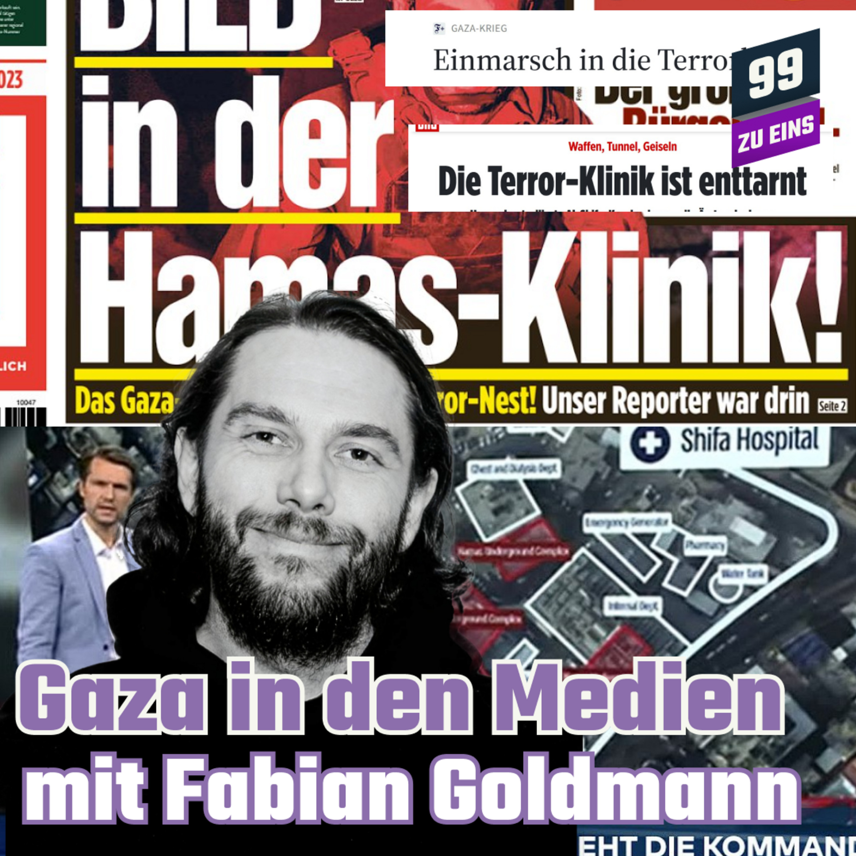 Episode 487: Gaza in den Medien mit Fabian Goldmann