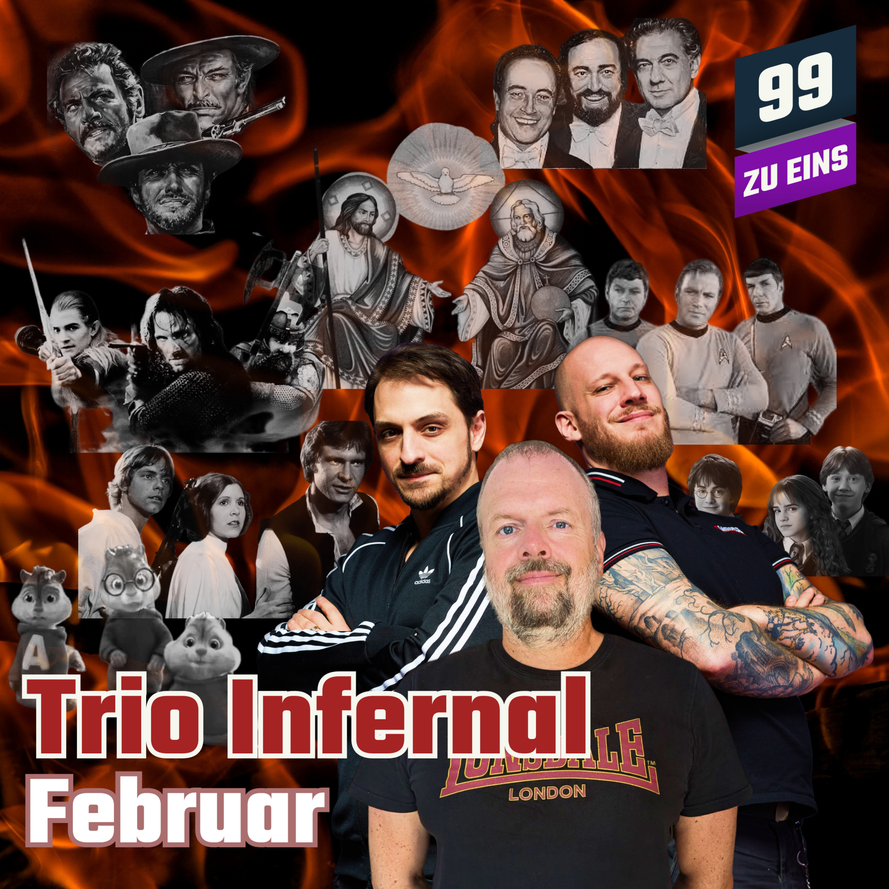 Episode 358: TRIO INFERNAL Februar - Deutsche Aufrüstung, Falsche Faschismustheorien uvm.