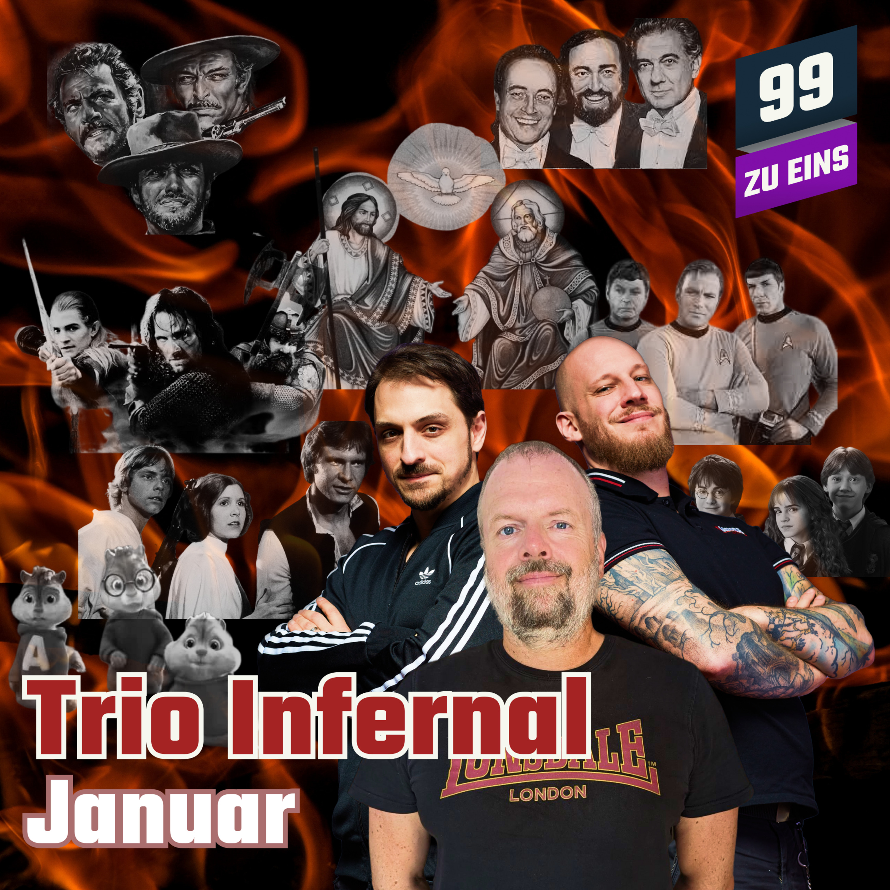 Episode 343: TRIO INFERNAL Januar - "Remigration", Geschichtswissenschaft II, uvm. Teil 1