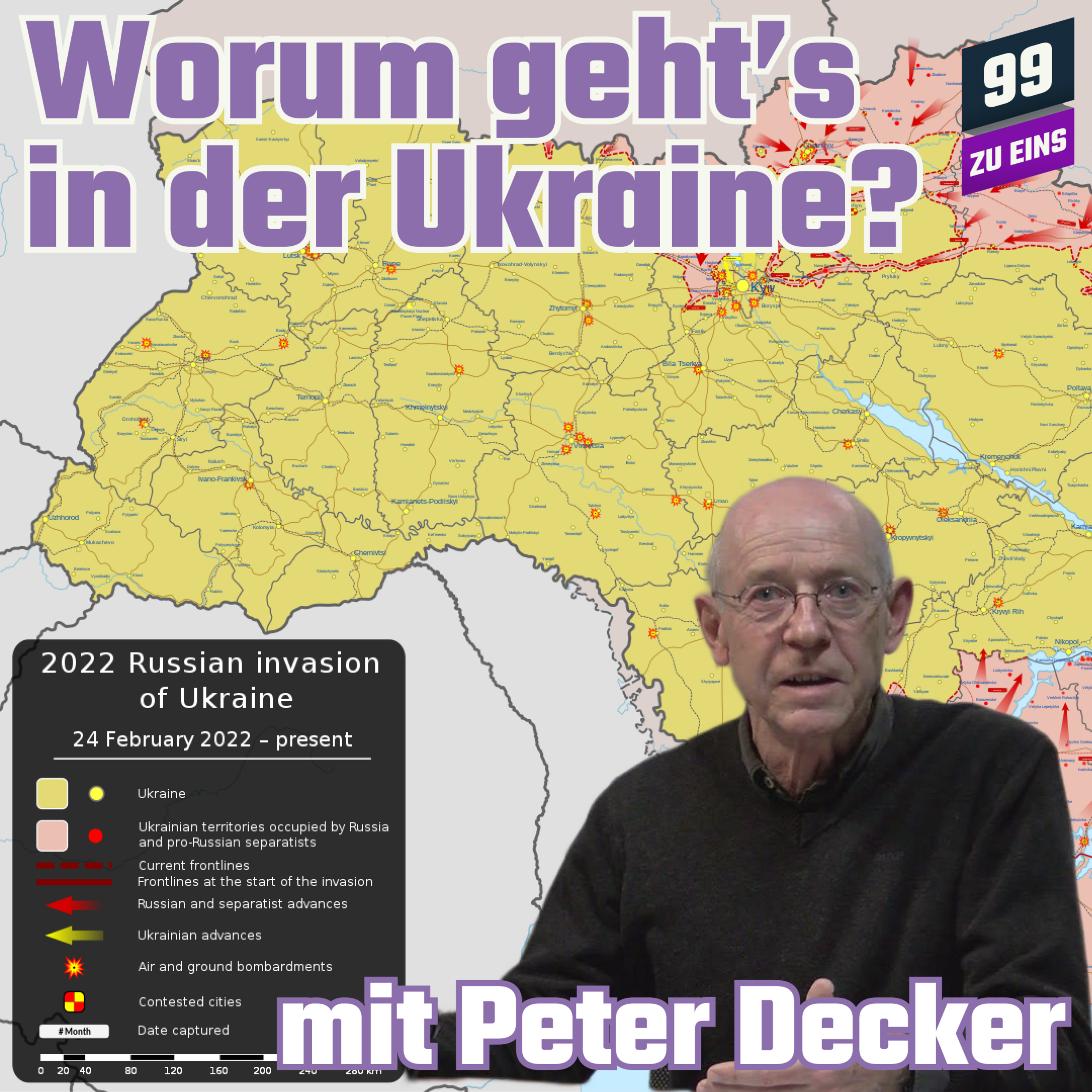 Episode 140: Worum geht's in der Ukraine? mit Peter Decker