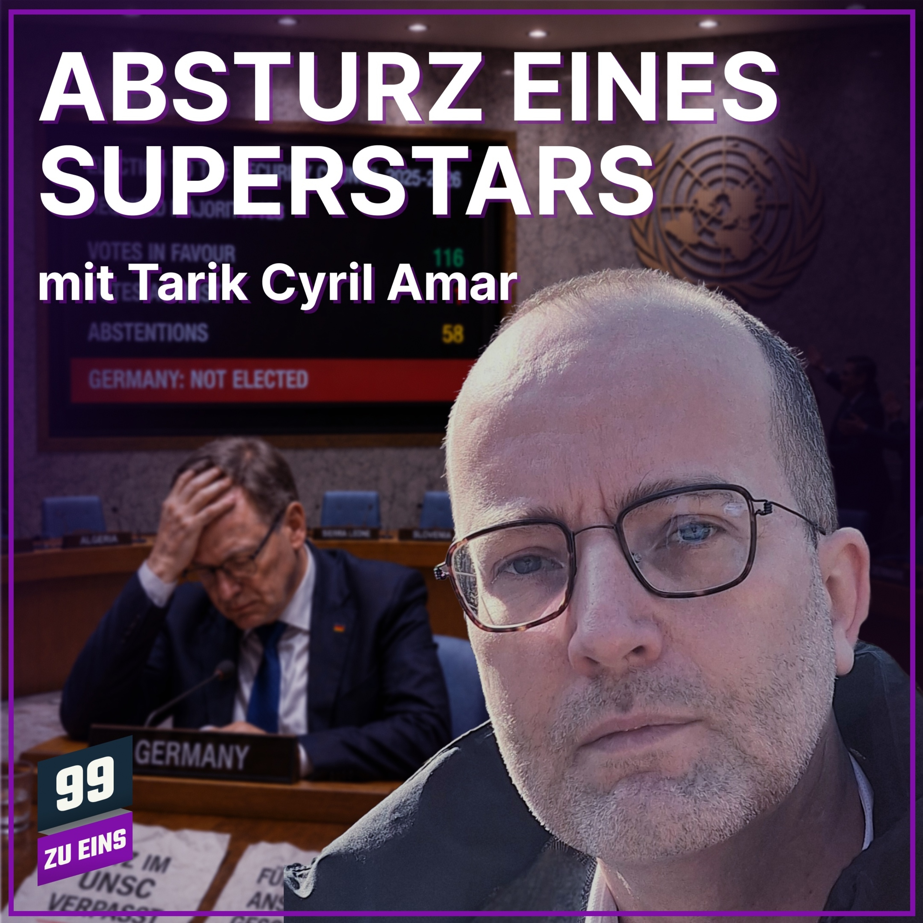 Episode 662: Absturz eines Superstars - Hotspots mit Tarik Cyril Amar - 99 ZU EINS Hotspots episode artwork