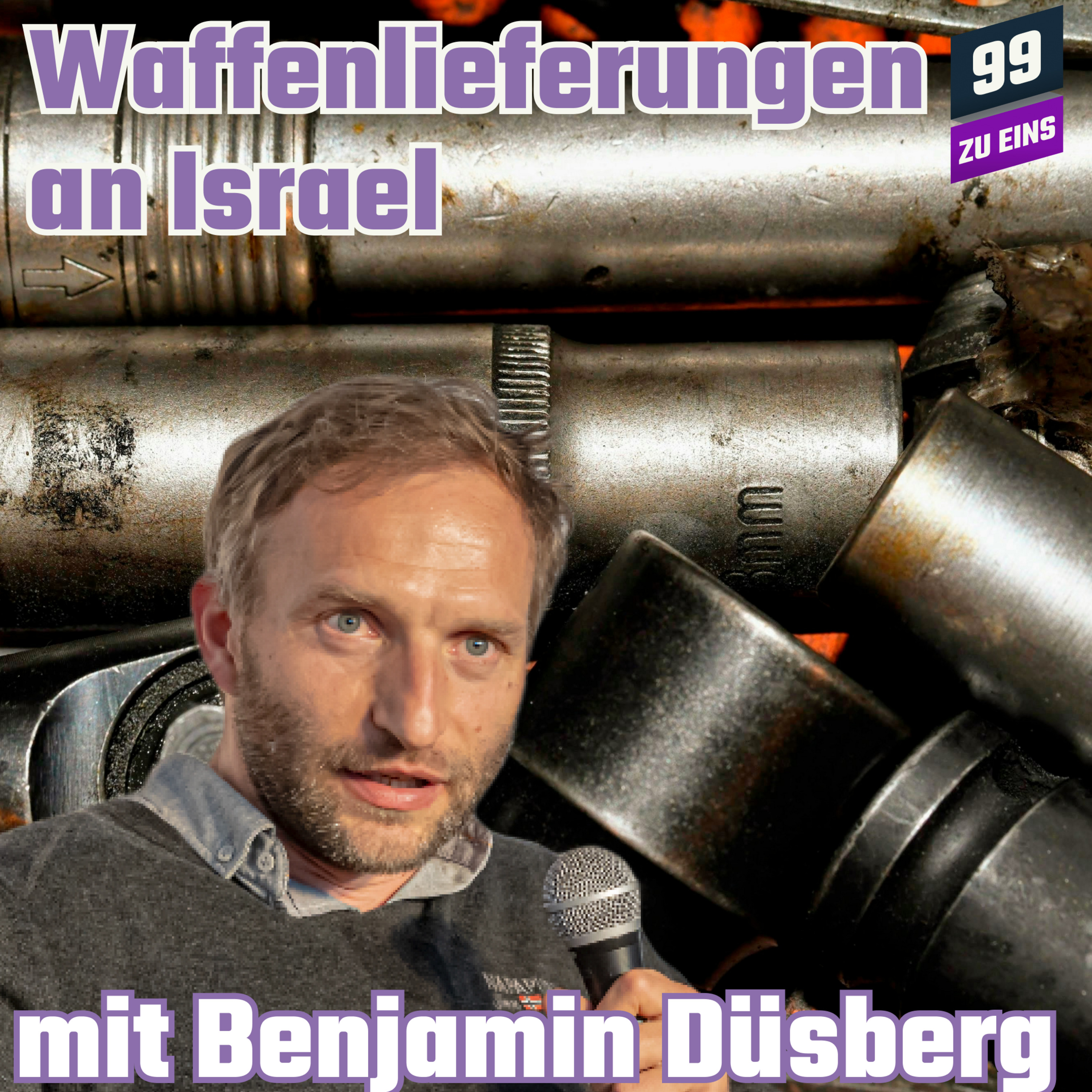 Episode 407: Klagen gegen BRD wegen Waffenlieferungen nach Israel mit Benjamin Düsberg