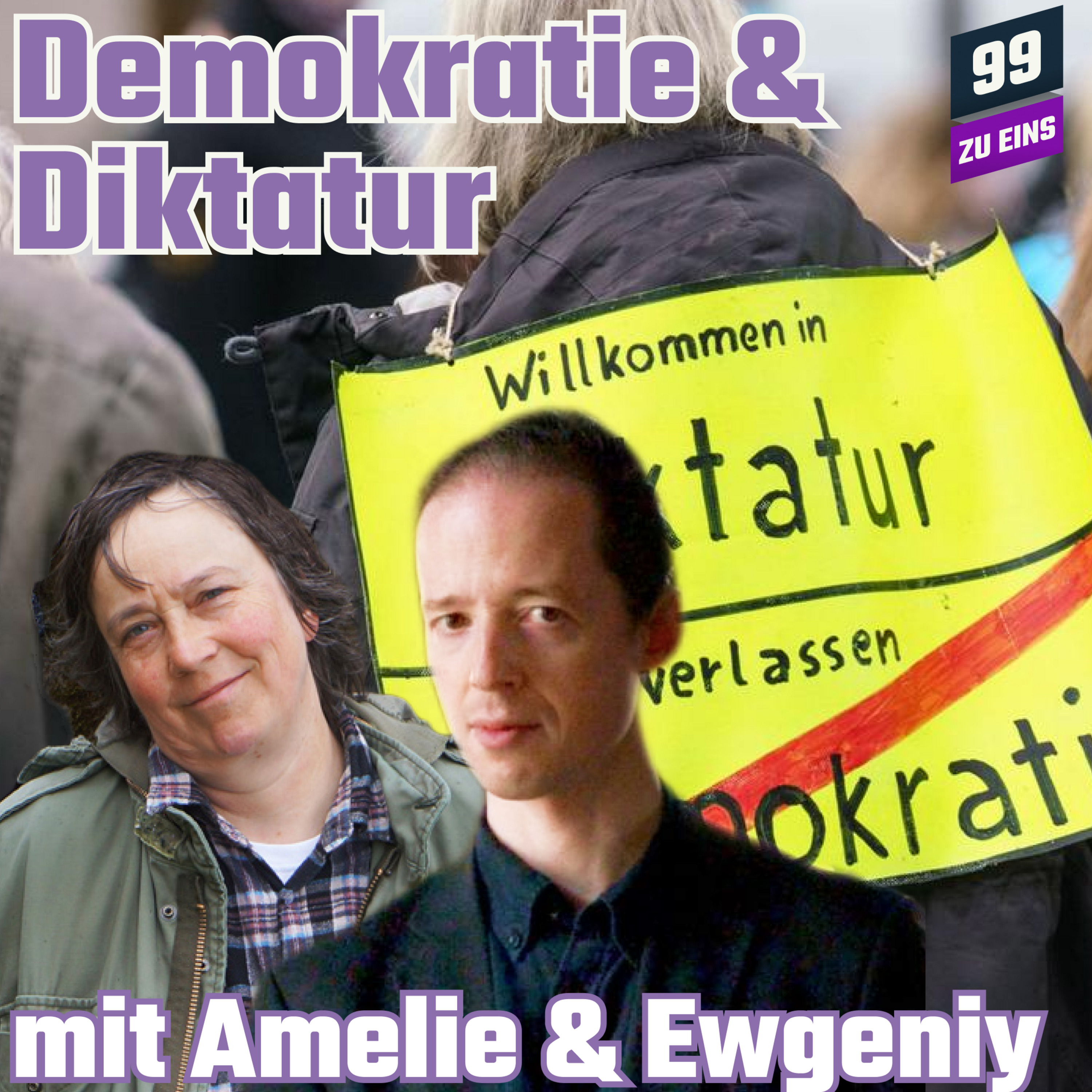 Episode 371: Demokratie vs. Diktatur mit Amelie und Ewgeniy