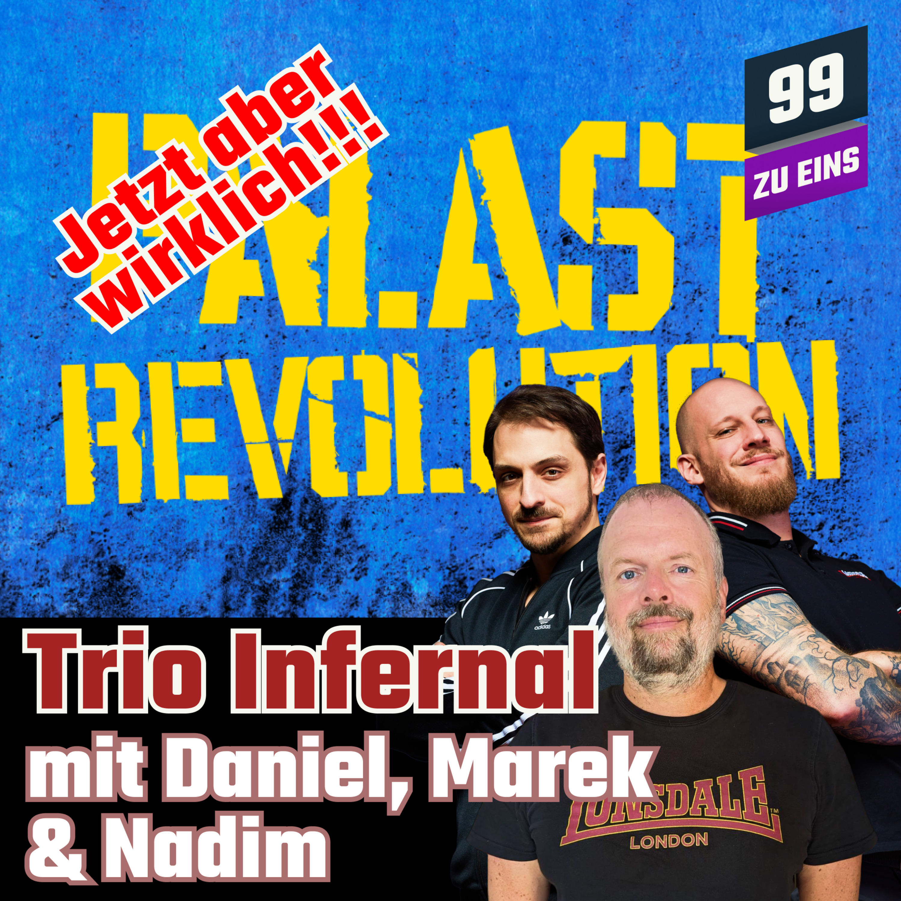 Episode 414: Palastrevolution 2024 - Trio Infernal August