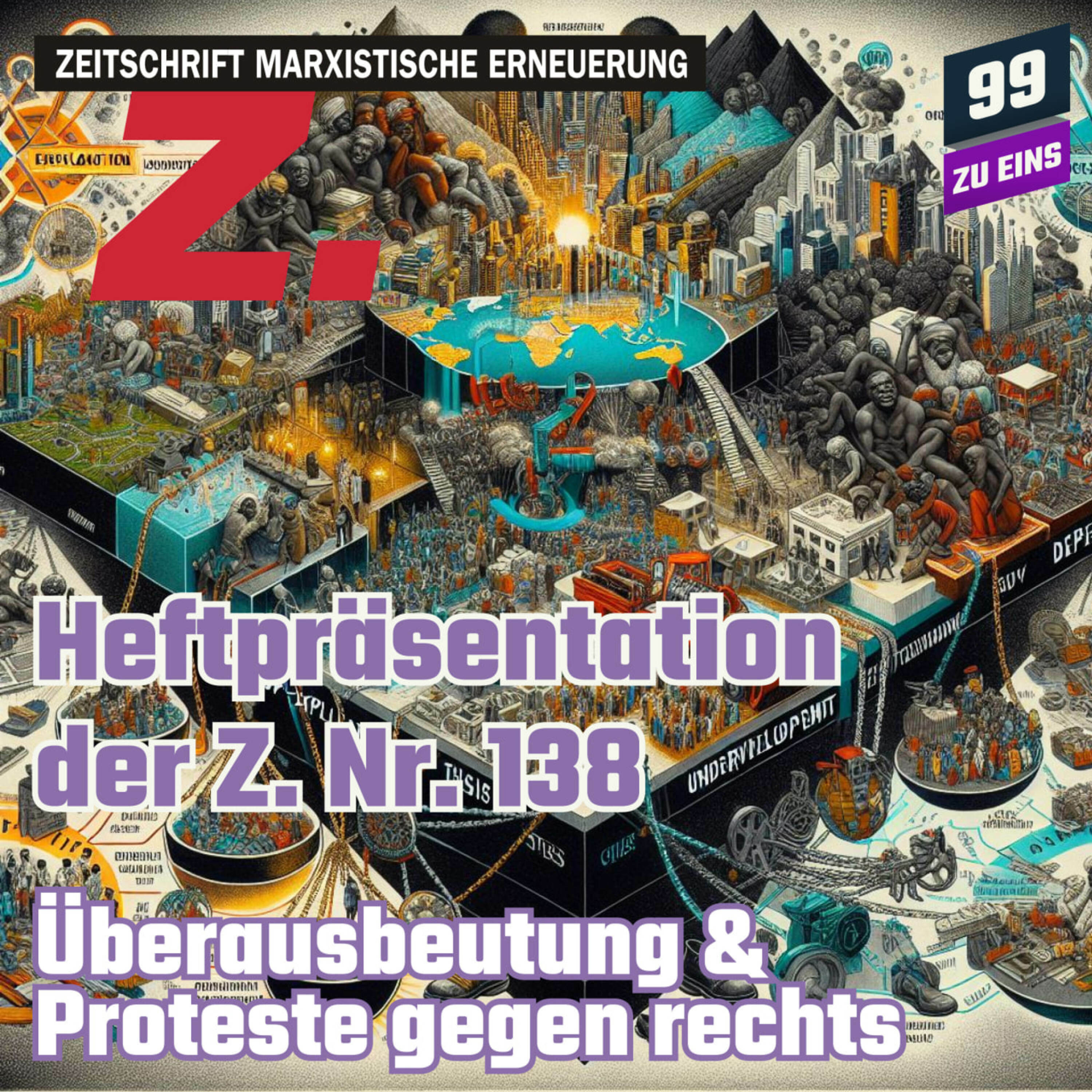 Episode 395: Z. Heftvorstellung: Nr. 138 Überausbeutung & Proteste gegen rechts