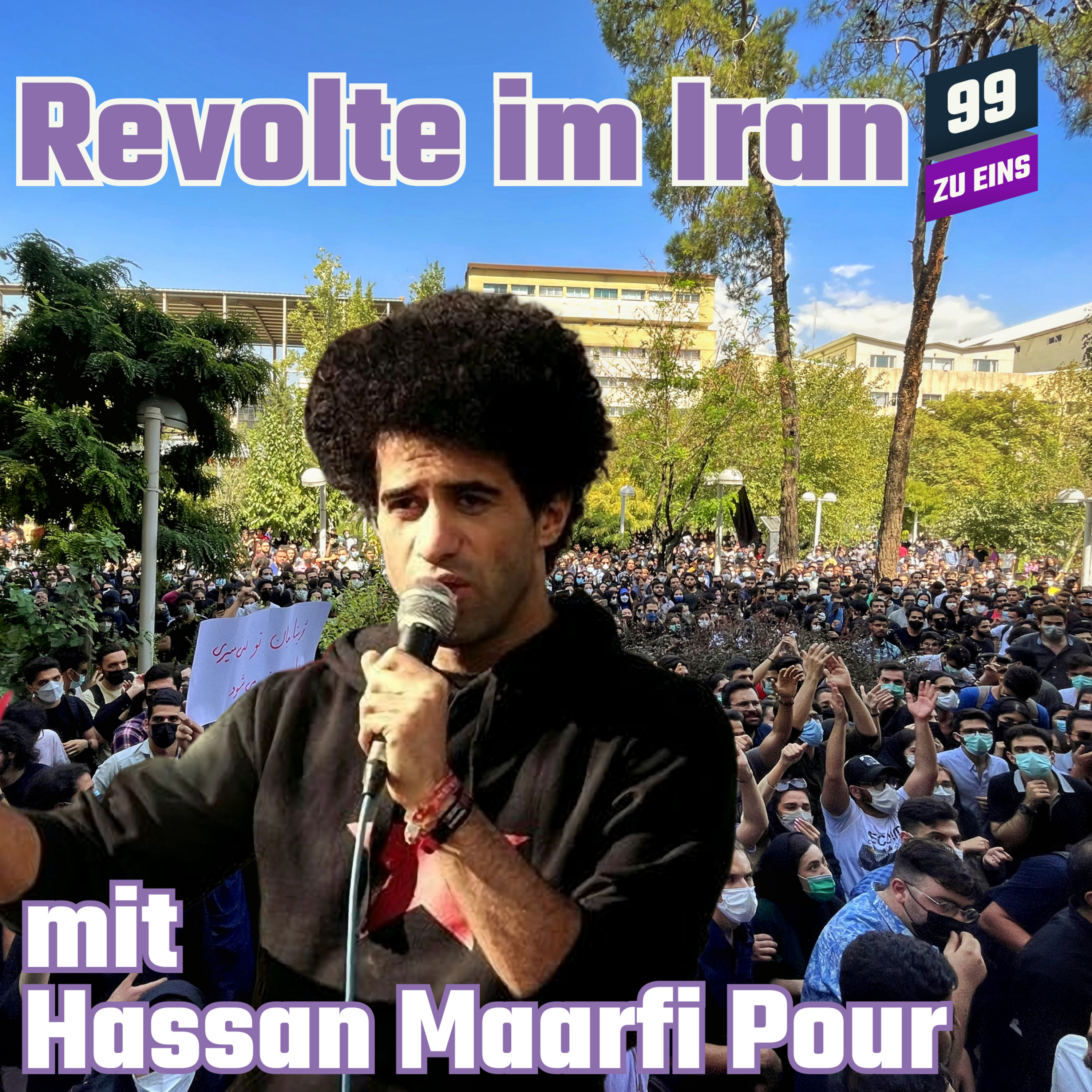 Episode 185: Revolte im Iran mit Hassan Maarfi Pour