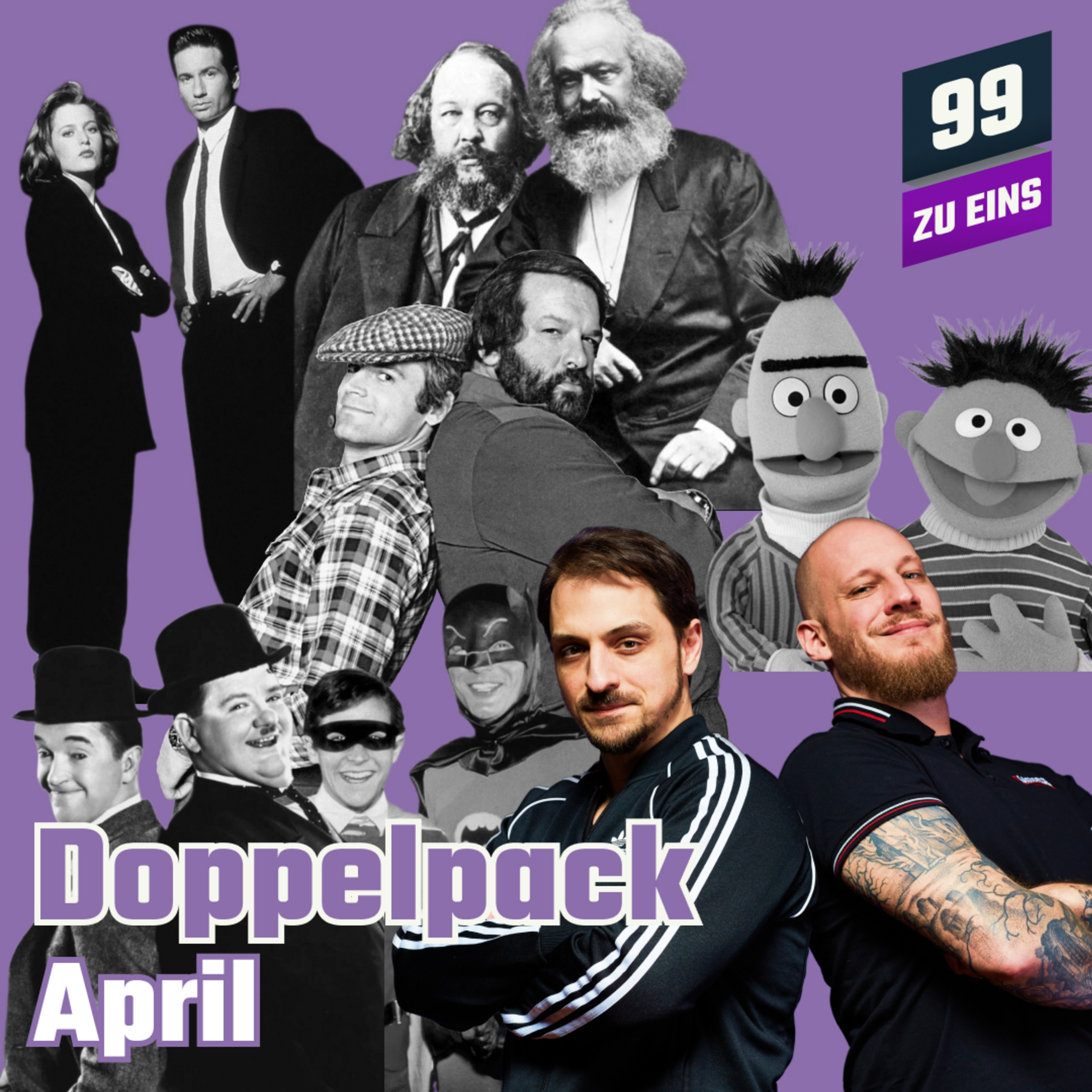 Episode 260: DOPPELPACK April - Polizeigewalt und die LG, Hobsbawm, Seawatch u.a. - 99 ZU EINS - Ep. 260