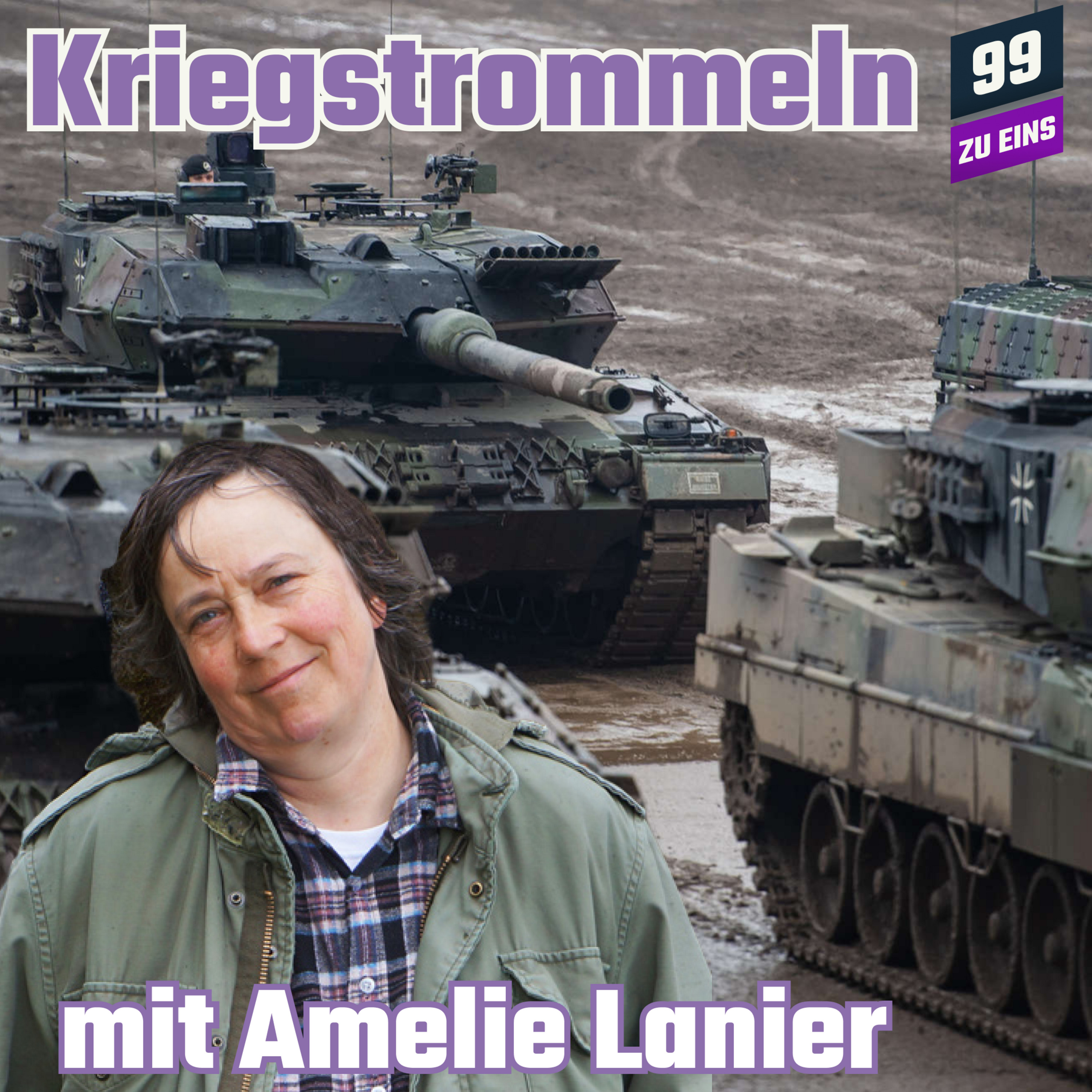Episode 375: Über die Kriegstrommeln mit Amelie Lanier