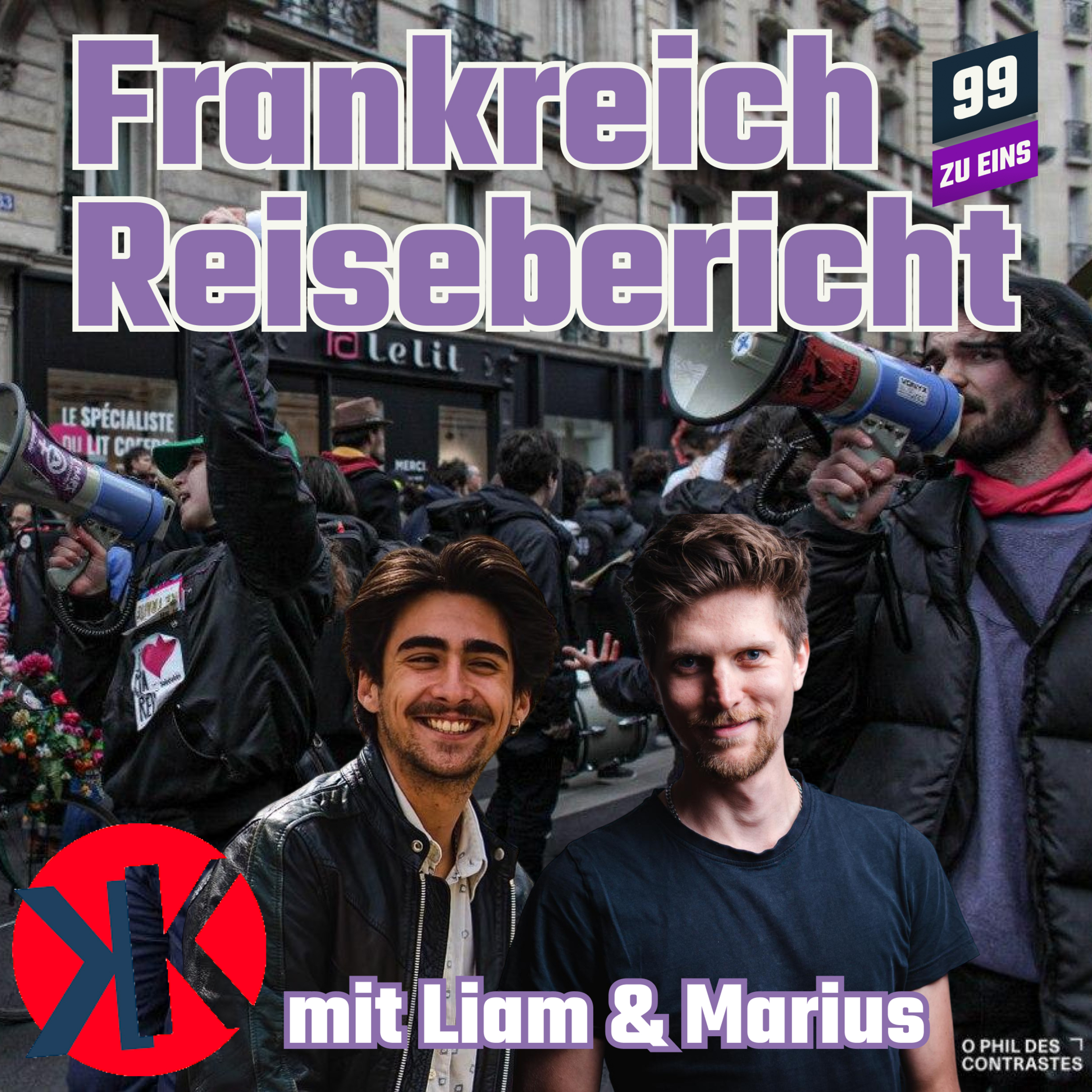 Episode 258: Reisebericht von Protesten in Frankreich mit Liam & Marius von Klasse gegen Klasse