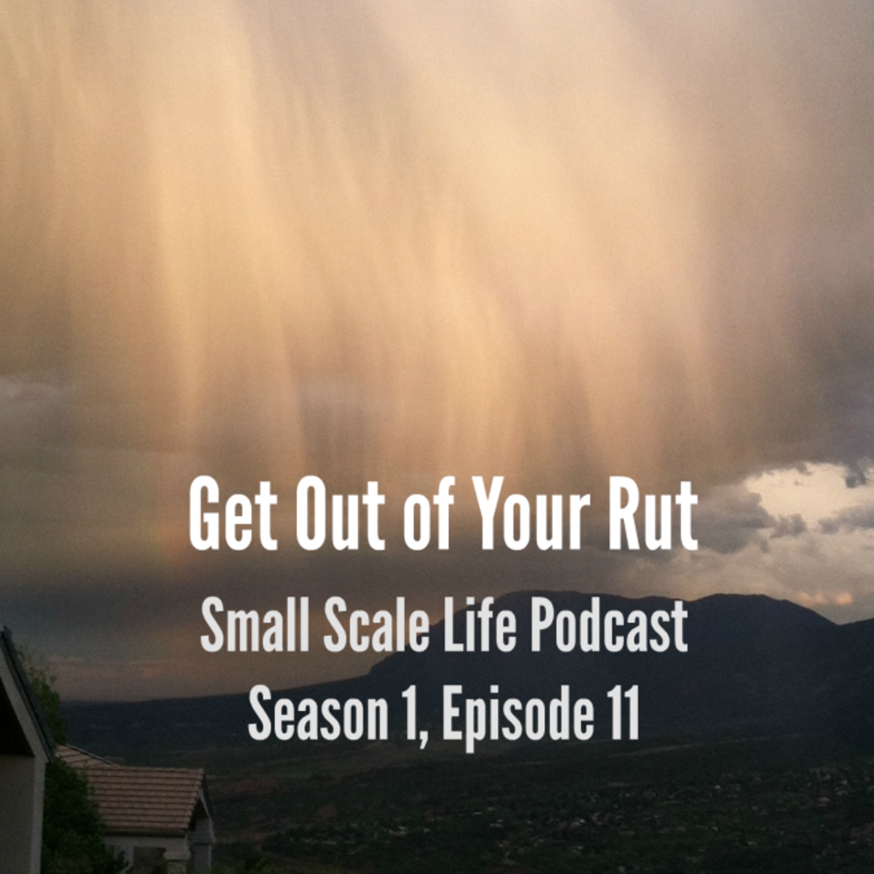 Get Out of Your Rut