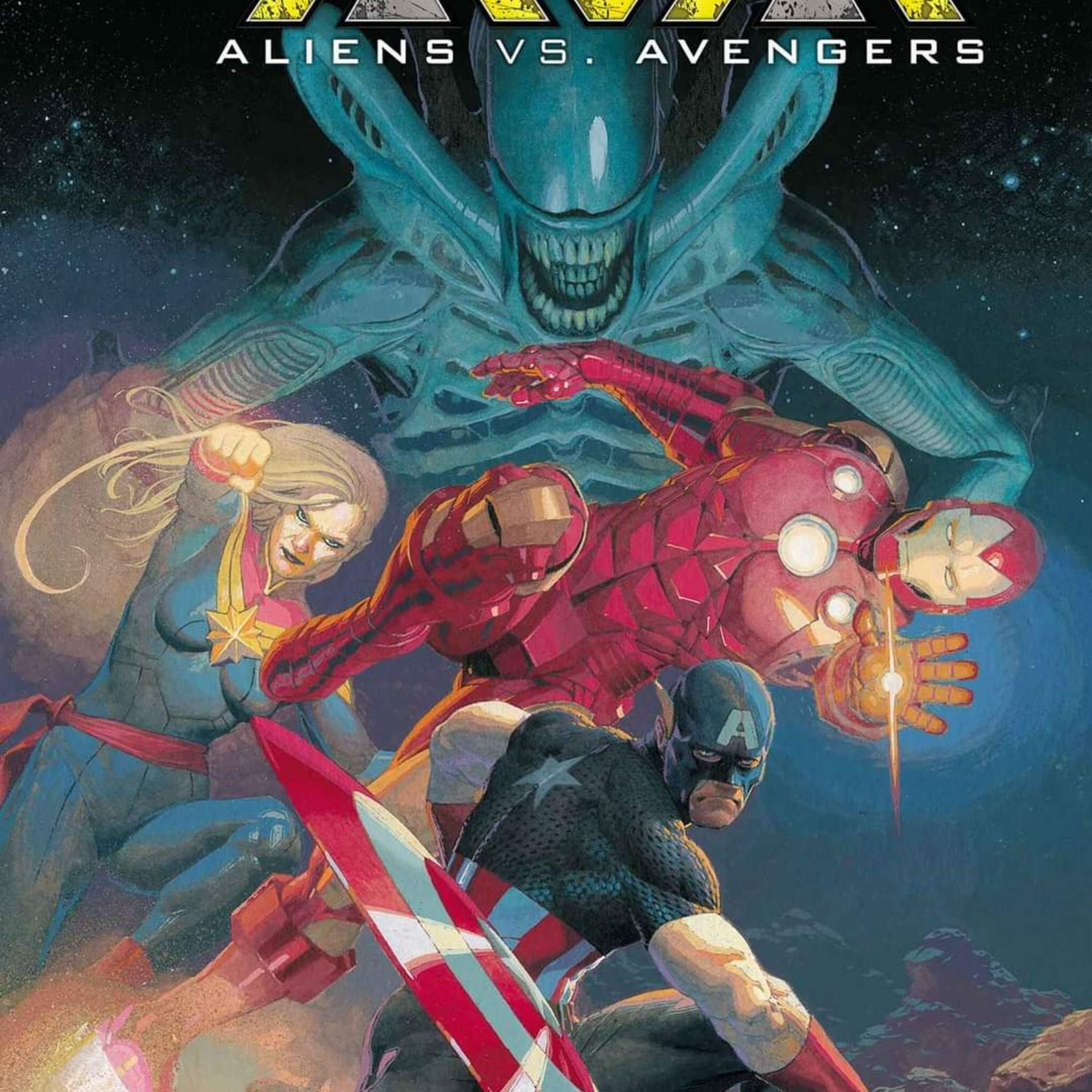 Episode 207: Aliens Vs Avengers, Paramount Sale, Fallout Series, and More Skewedcast episode artwork