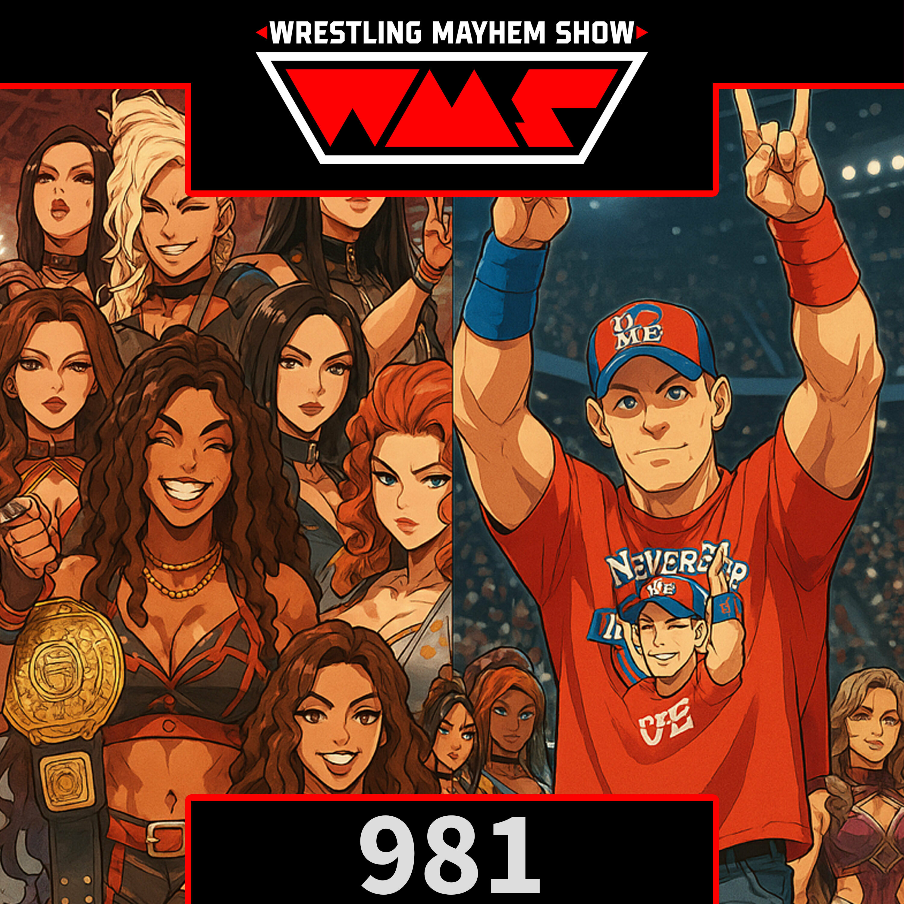 Wrestling Mayhem Show 981