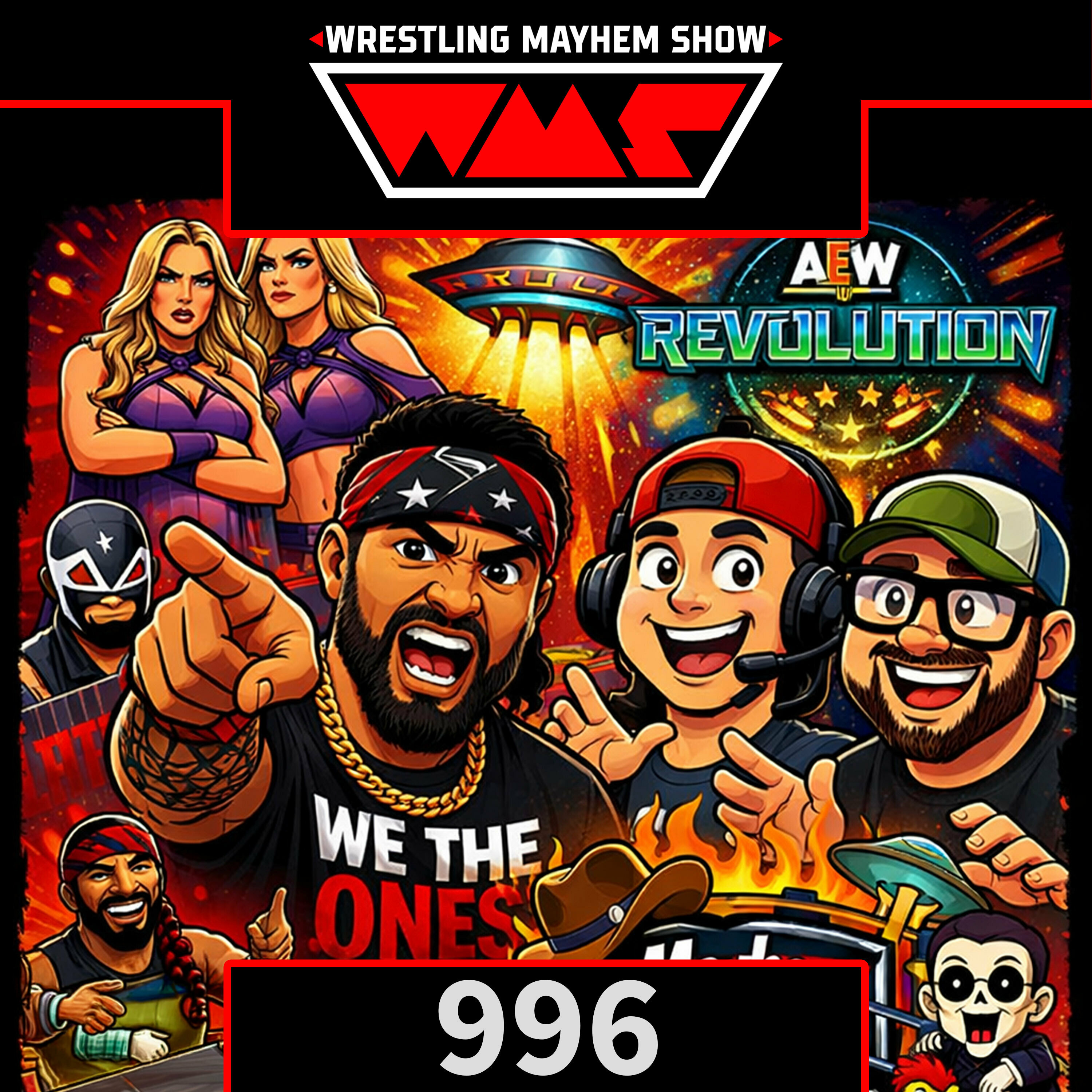 Jimmy Use Steels the Show | Wrestling Mayhem Show 996