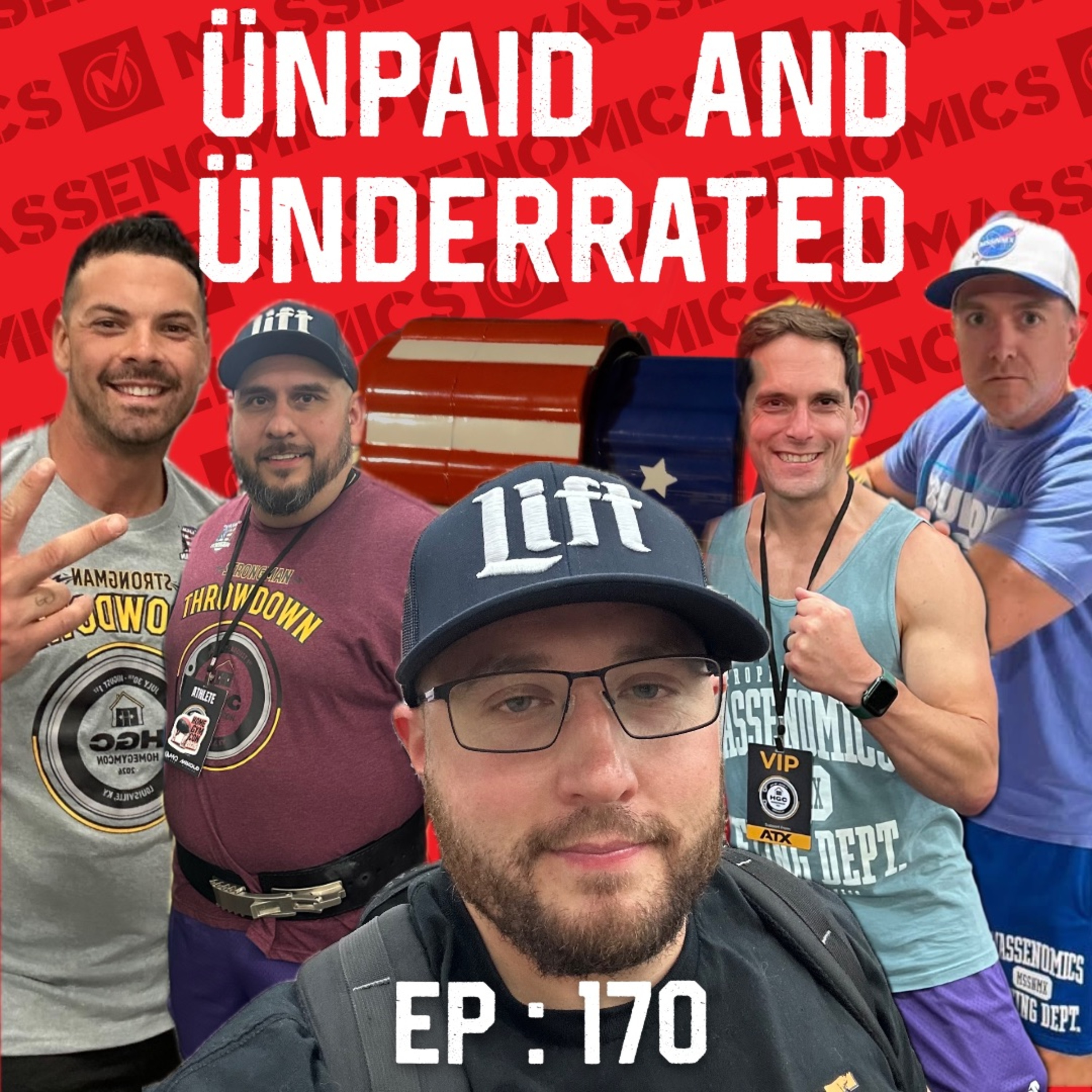 170 : Lotta Big Tanners (A Home Gym Con Recap) episode artwork