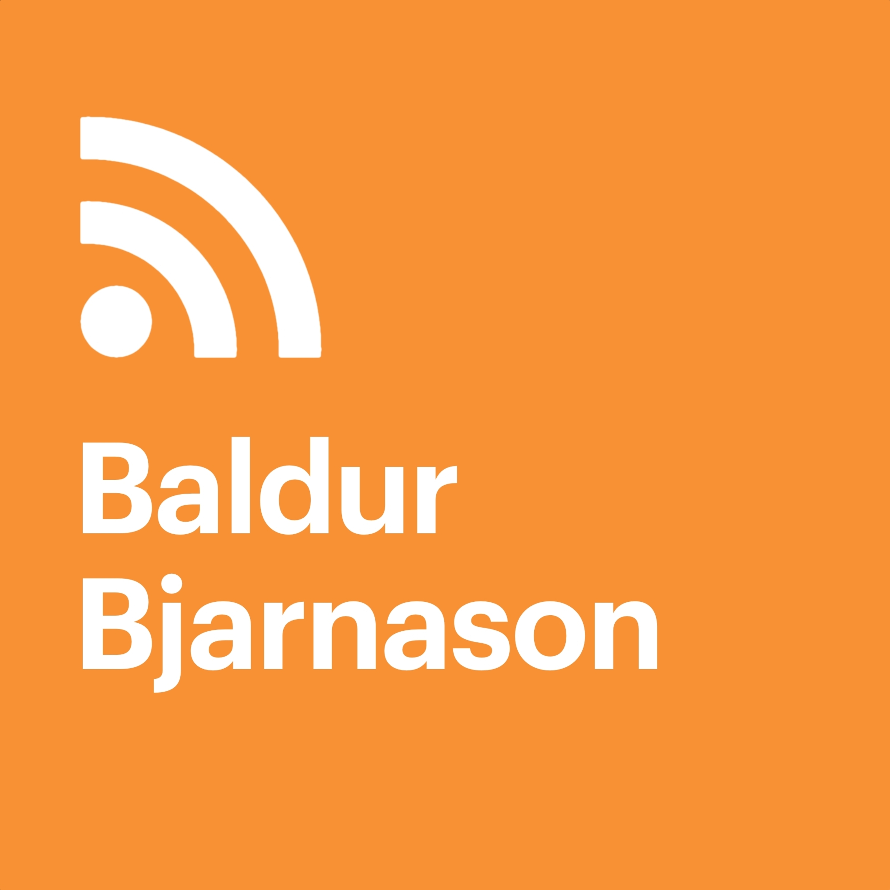 Baldur Bjarnason - podcast episode cover