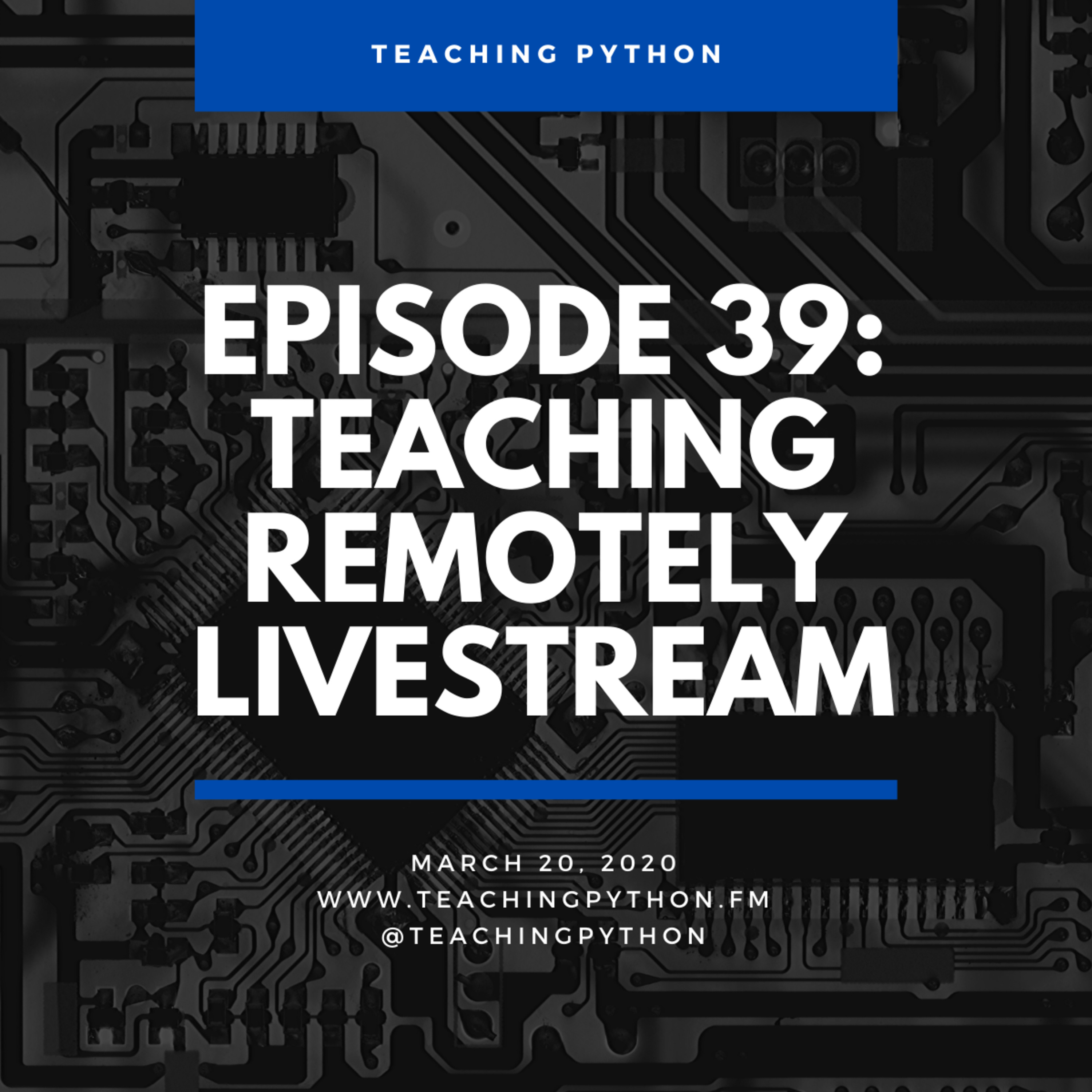 Teaching Python