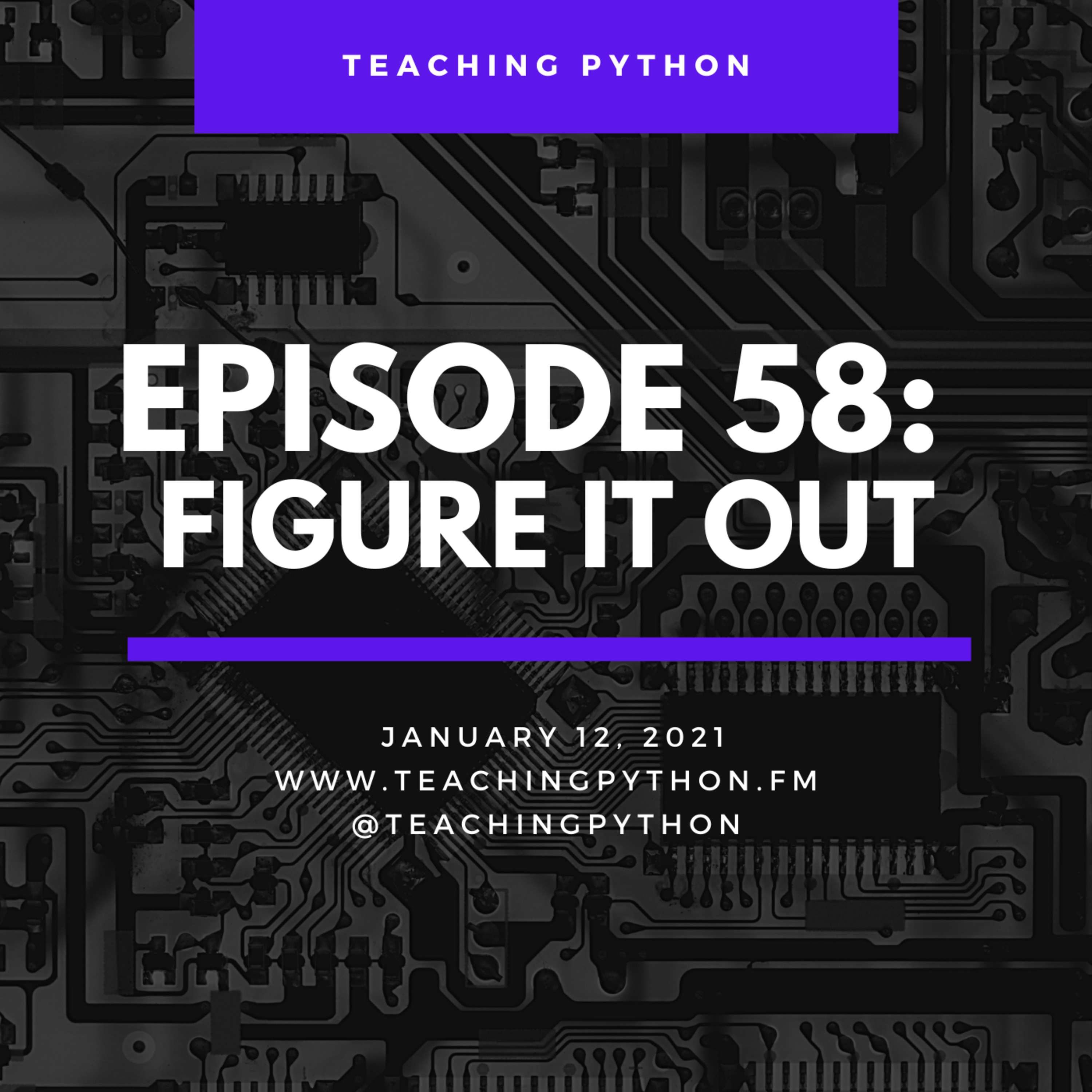 Episode 58: Figure It Out - podcast episode cover