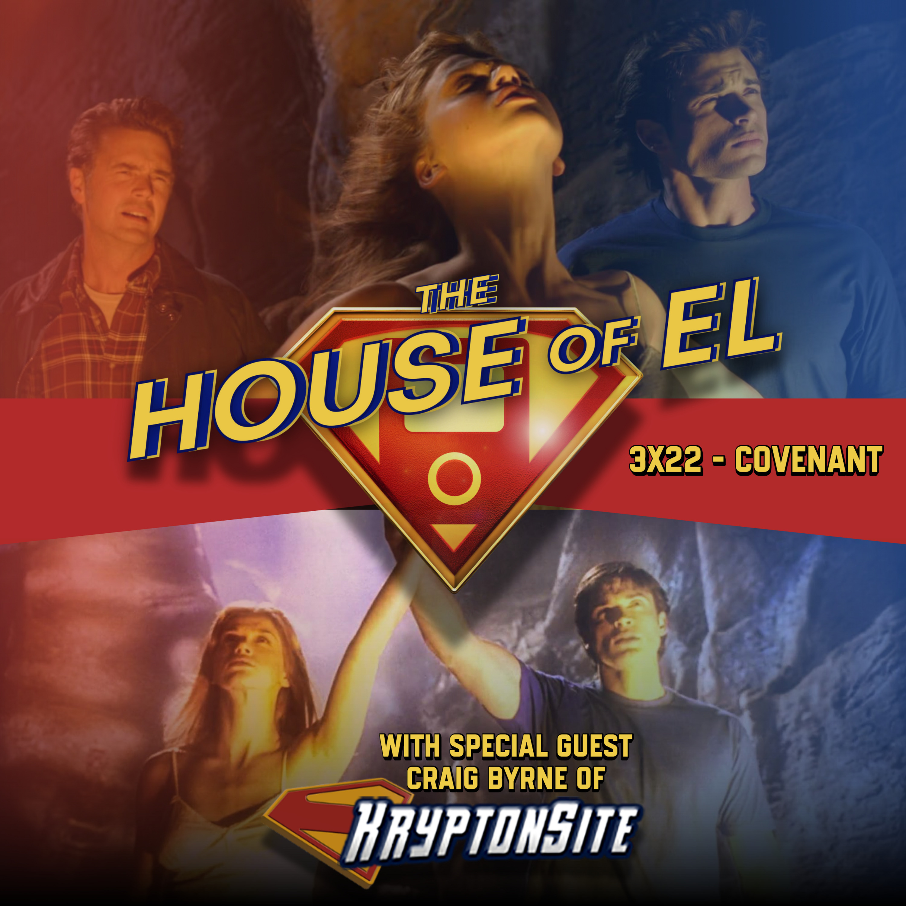 Kicking Off Smallville's 25th Anniversary with S3E22 'Covenant' and Kryptonsite's Craig Byrne episode artwork