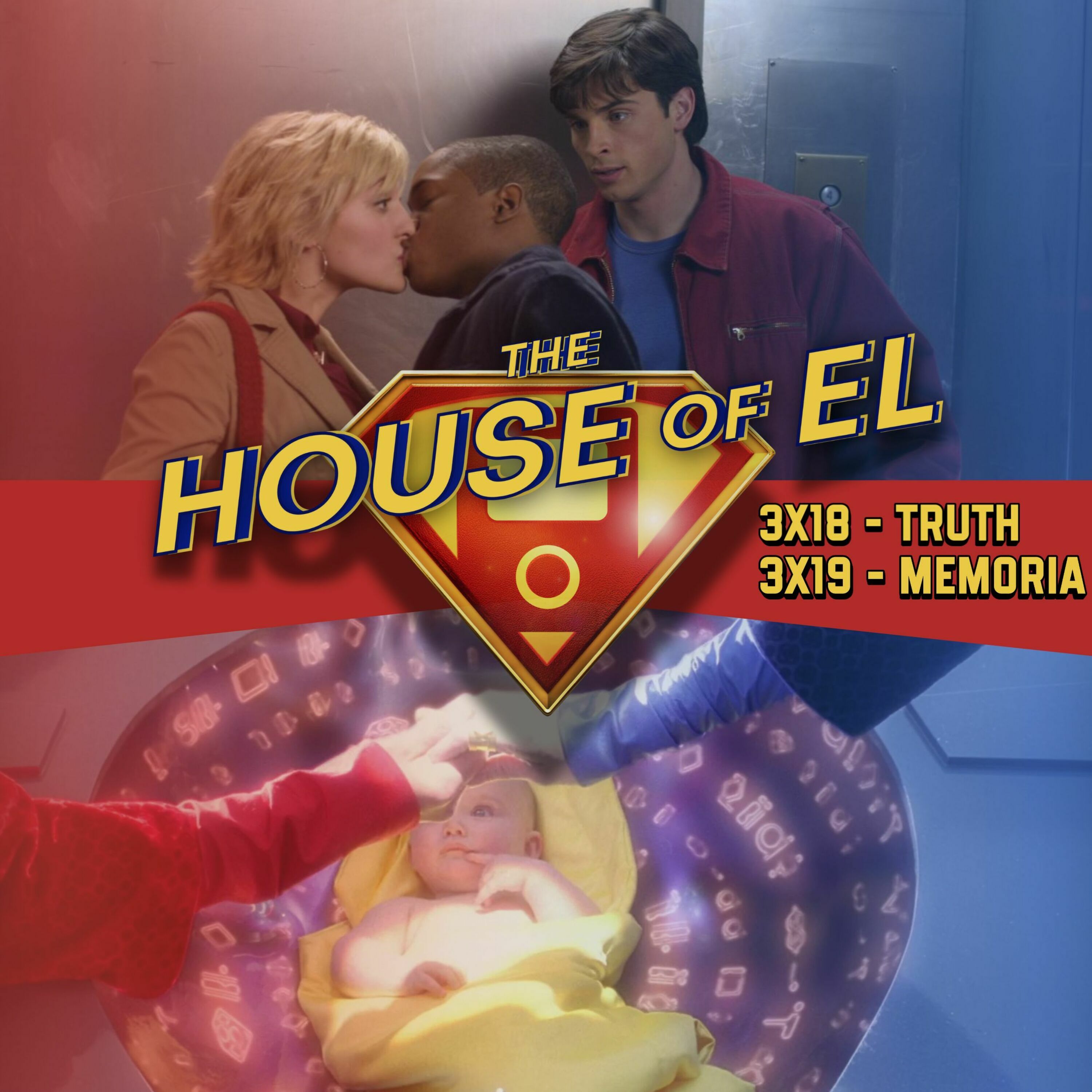 Smallville | 3x18 and 3x19 - 'Truth' and 'Memoria' episode artwork