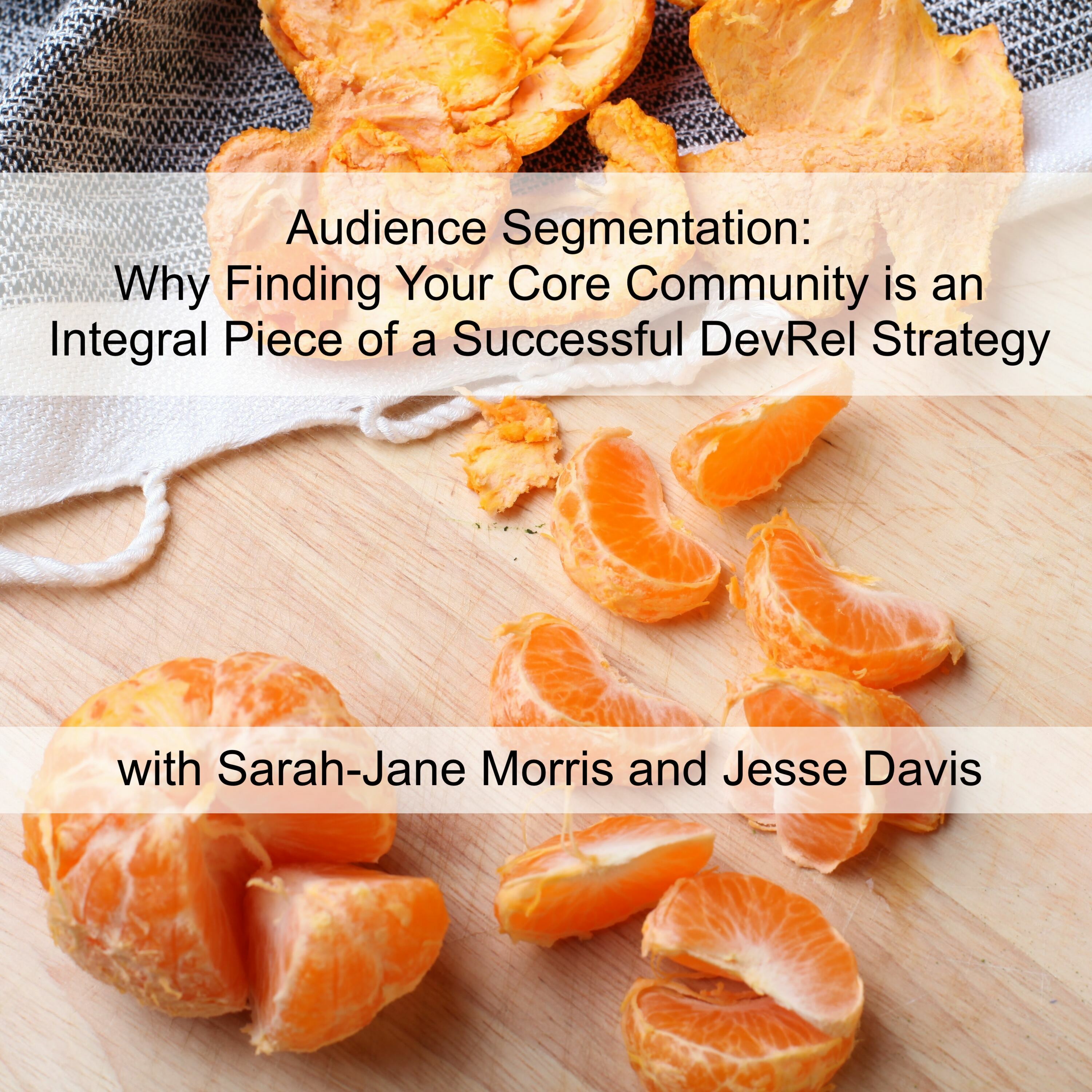 Audience Segmentation: Why finding your core community is an integral piece of a successful devrel strategy (Ep 41)