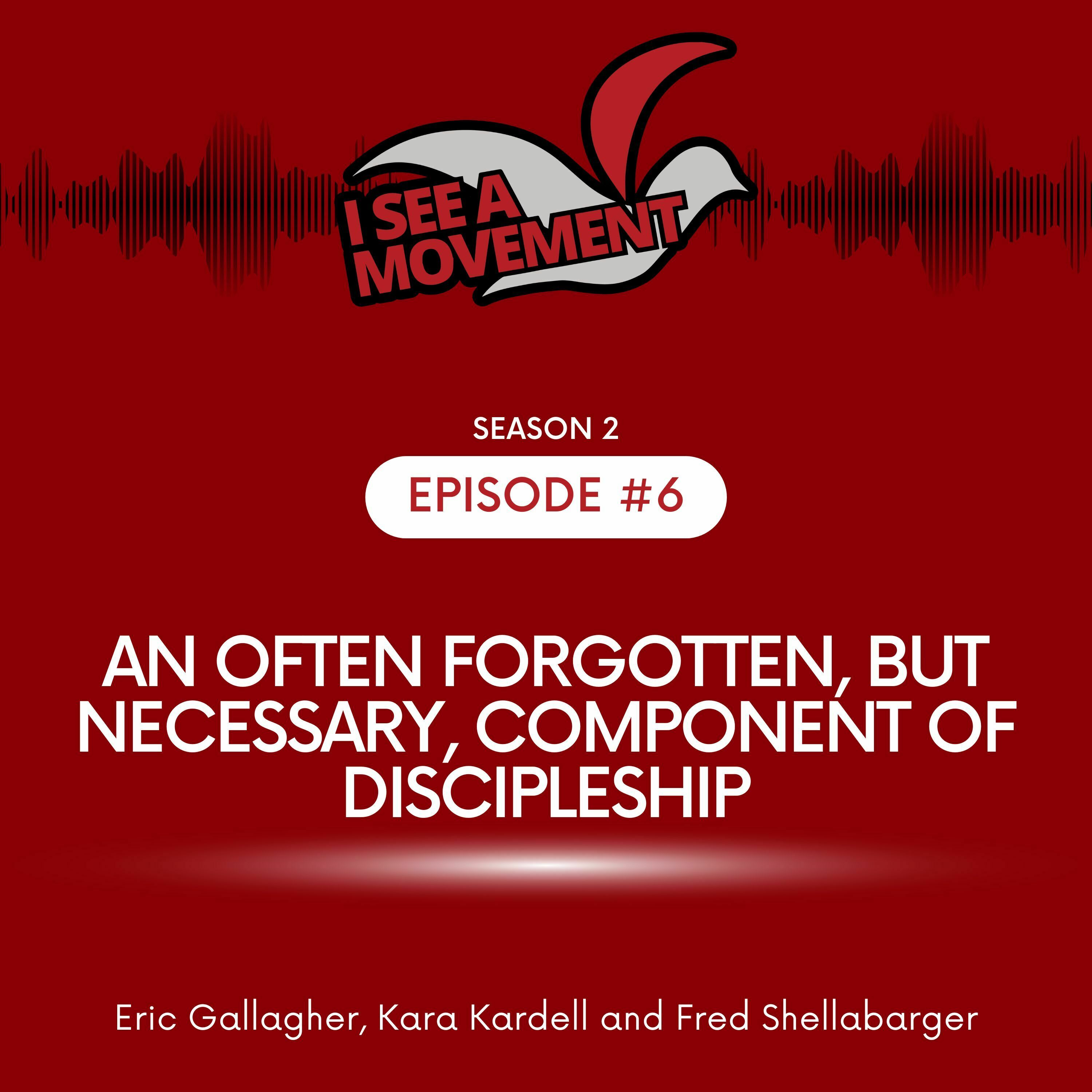 An Often Forgotten, But Necessary, Component of Discipleship