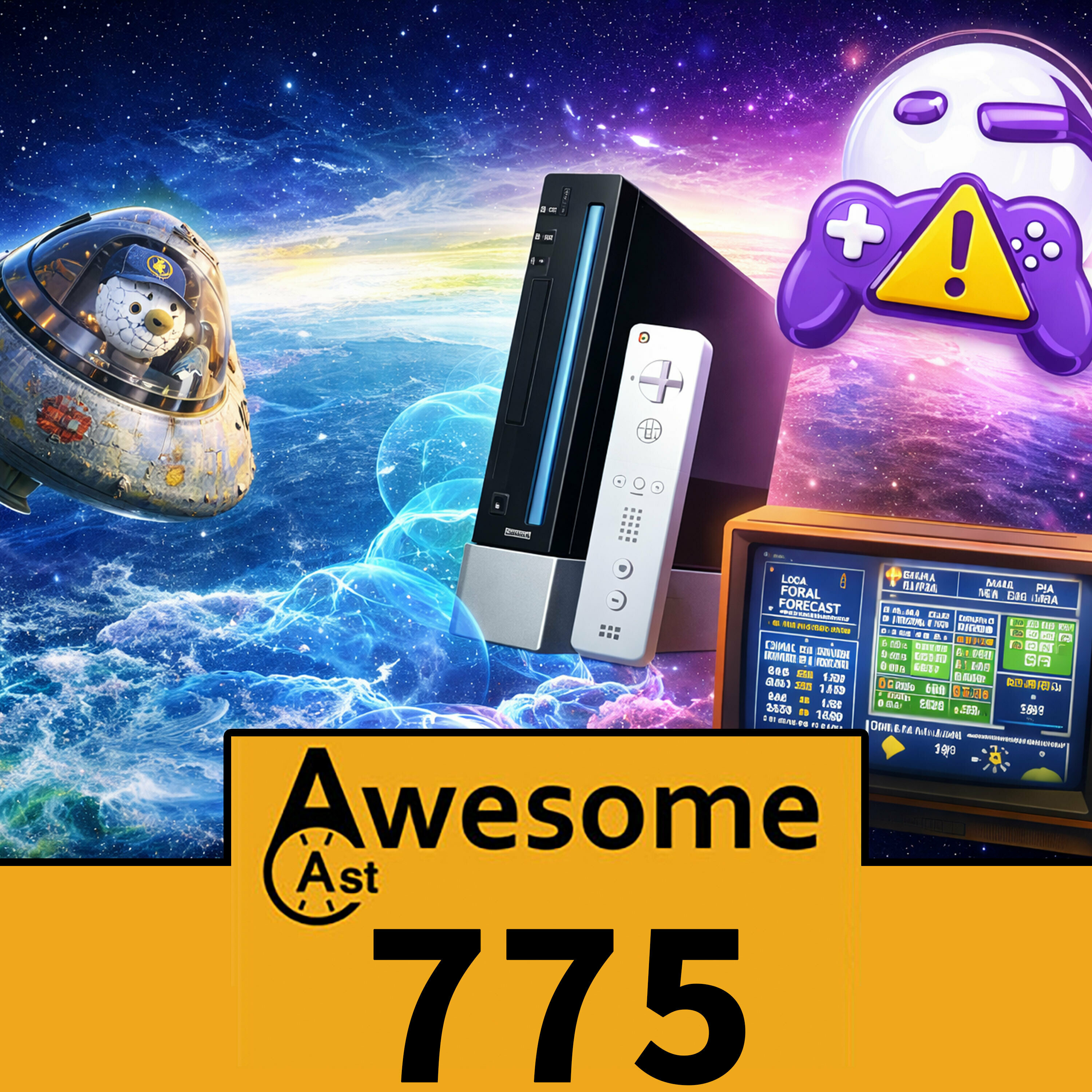 AwesomeCast 775: Artemis 2 Returns, Amazon Luna Shuts Doors, and Someone Put macOS on a Wii?! — Sorgatron Media Master Feed cover