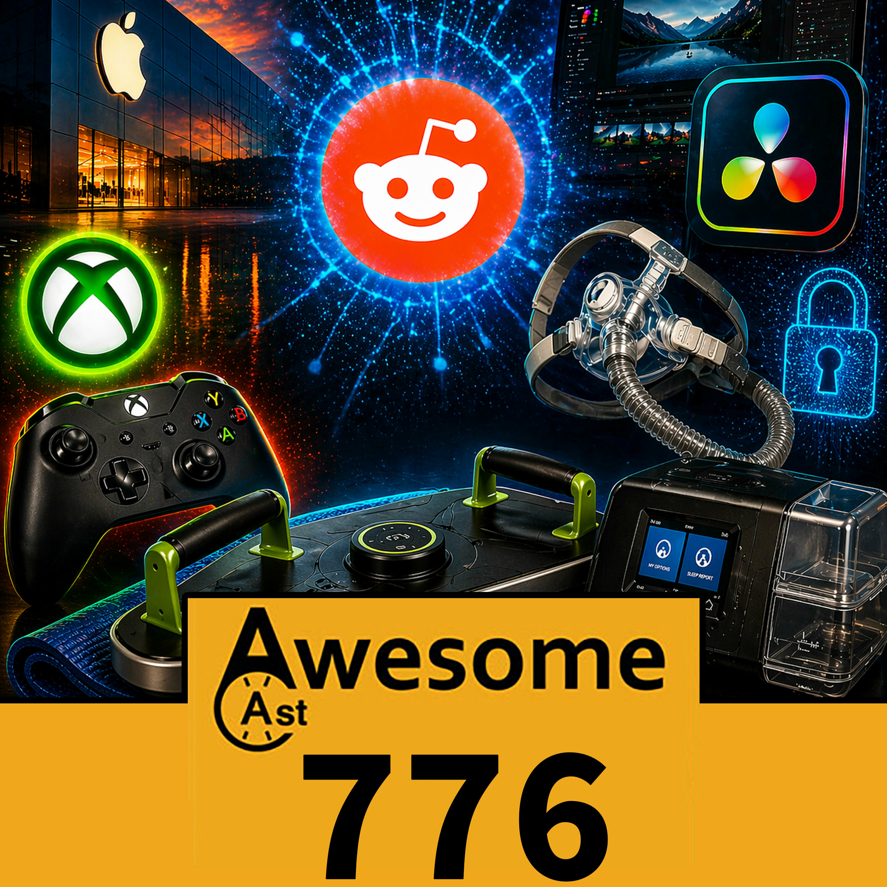AwesomeCast 776: Tim Cook Steps Down, Game Pass Gets Weird & Can PurePlank Fix the Dad Bod? | AwesomeCast 776 — Sorgatron Media Master Feed cover