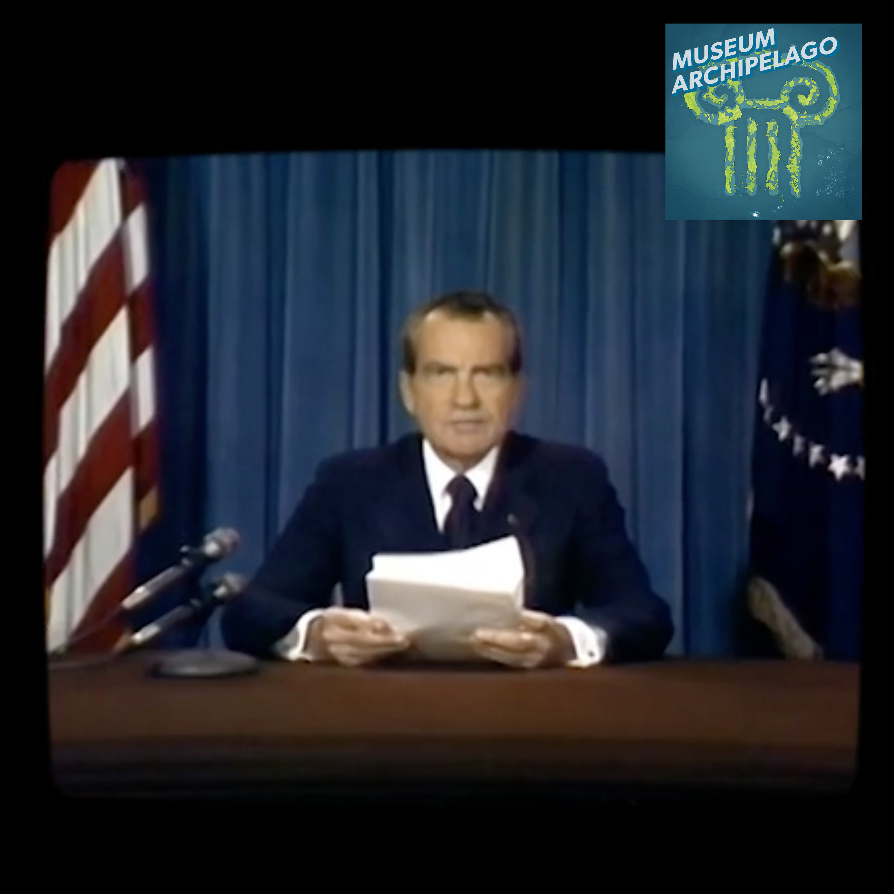 97. Richard Nixon Hoped to Never Say These Words about Apollo 11. In A New Exhibit, He Does. episode artwork