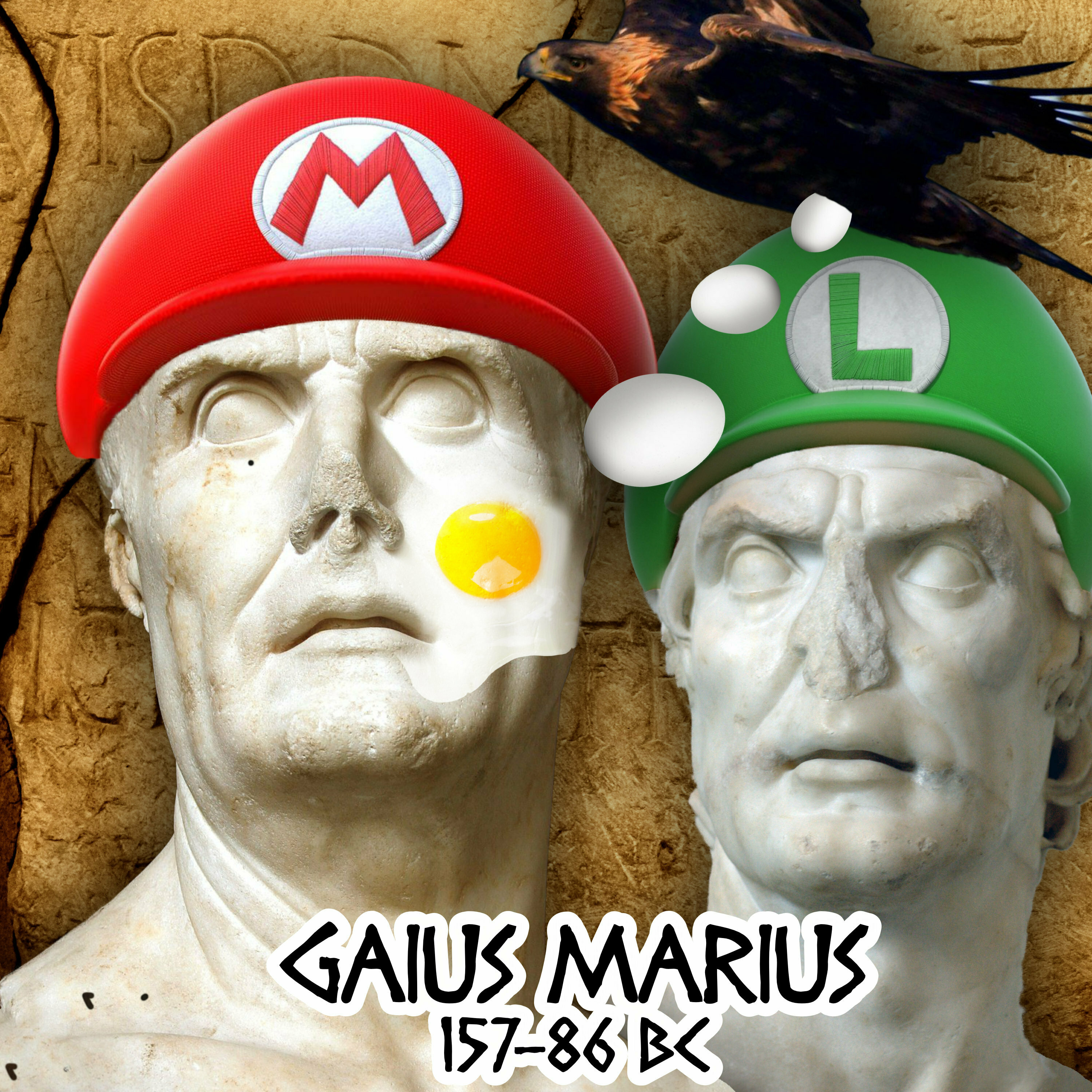 201 - Gaius Marius: The Roman Consul with 7 eggs on his face episode artwork