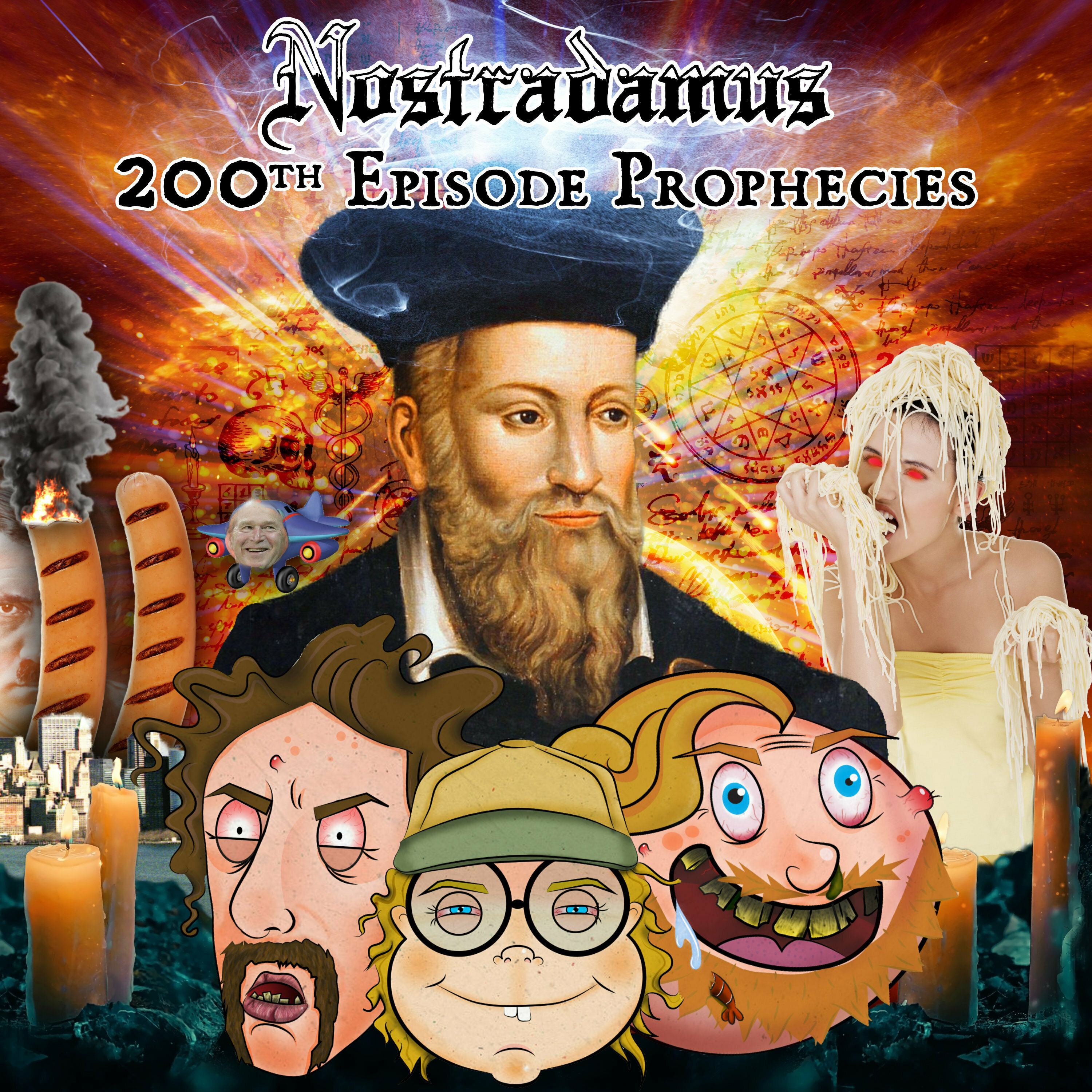 200 - Nostradamus: WE STOP 9/11 FROM THE FUTURE USING THE PAST!!! episode artwork
