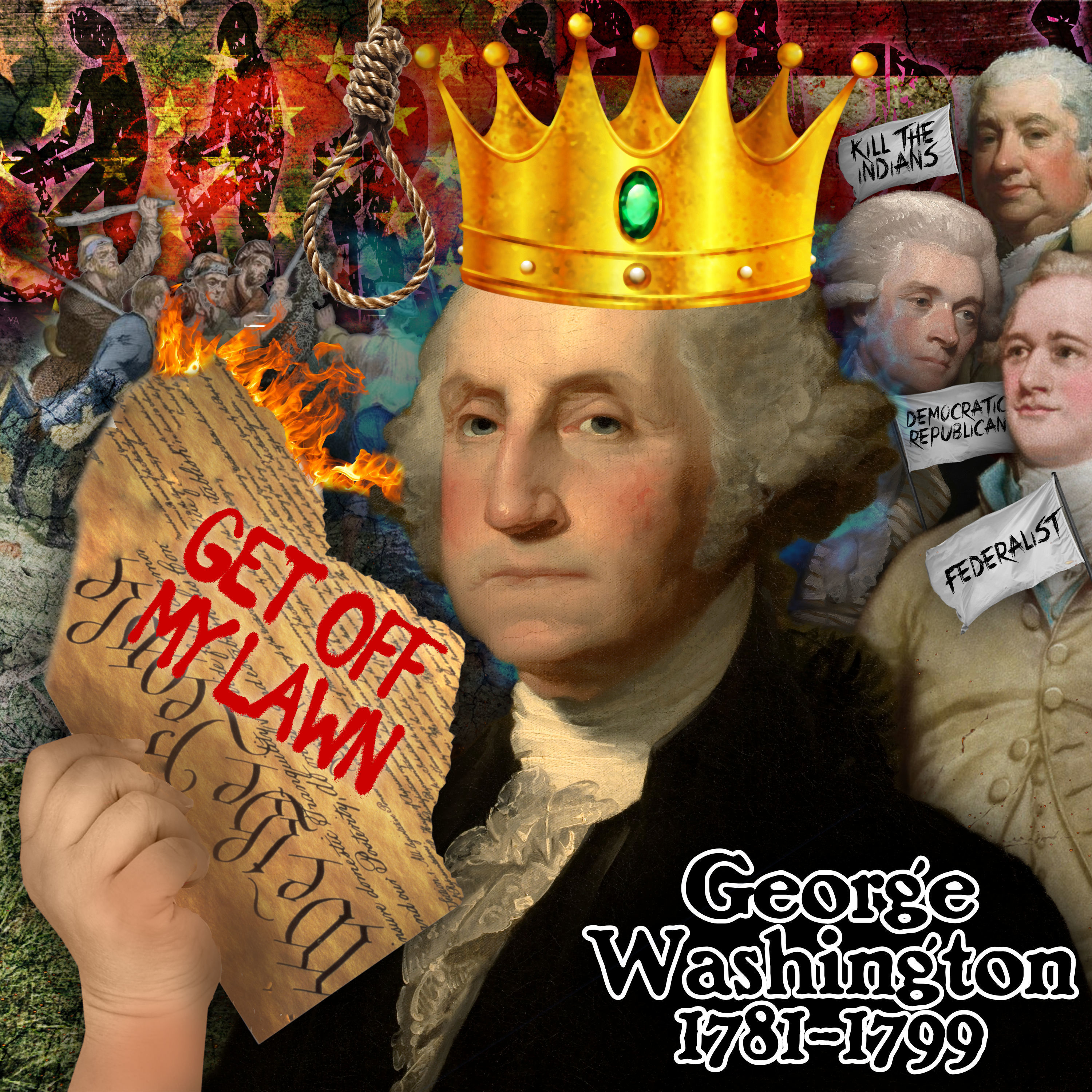 157 - George Washington (1781-1799): The President, The Master... The King episode artwork