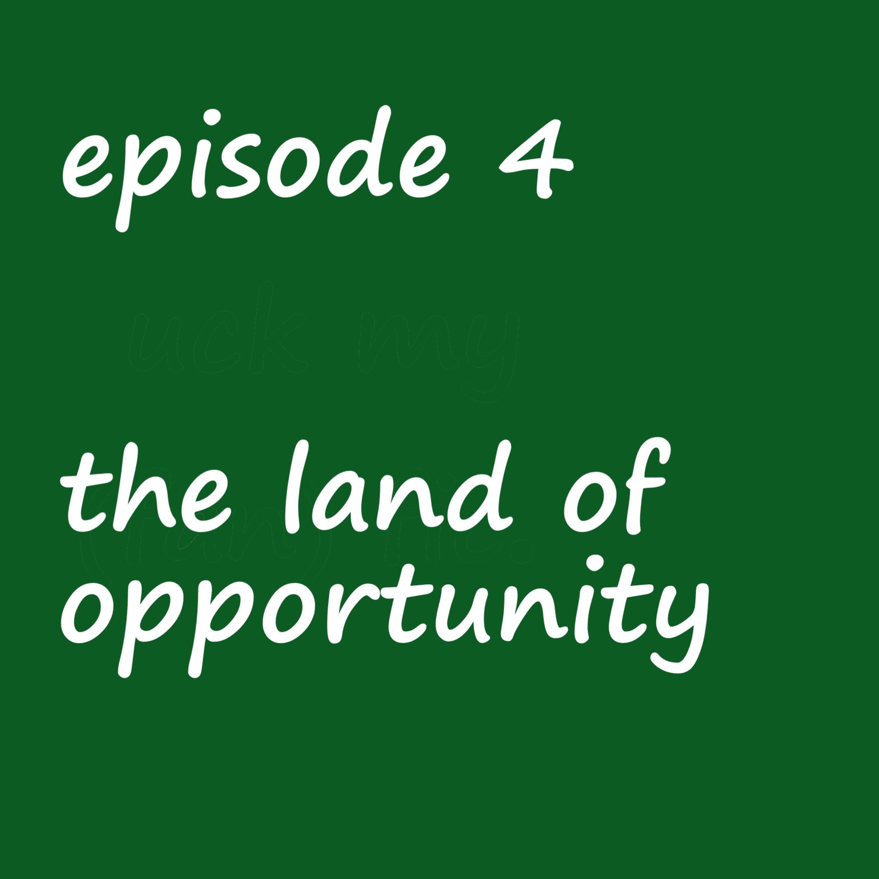 Episode 4: the land of opportunity- a frozen fanfic