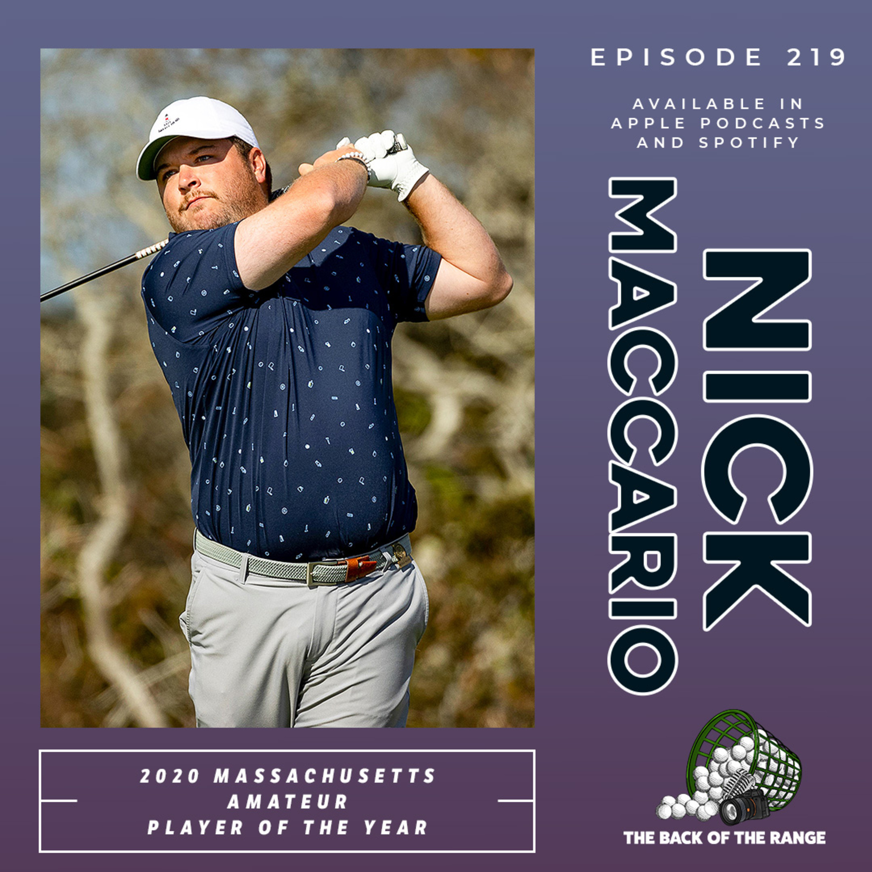 Nick Maccario - 2020 Massachusetts Amateur Player of the Year