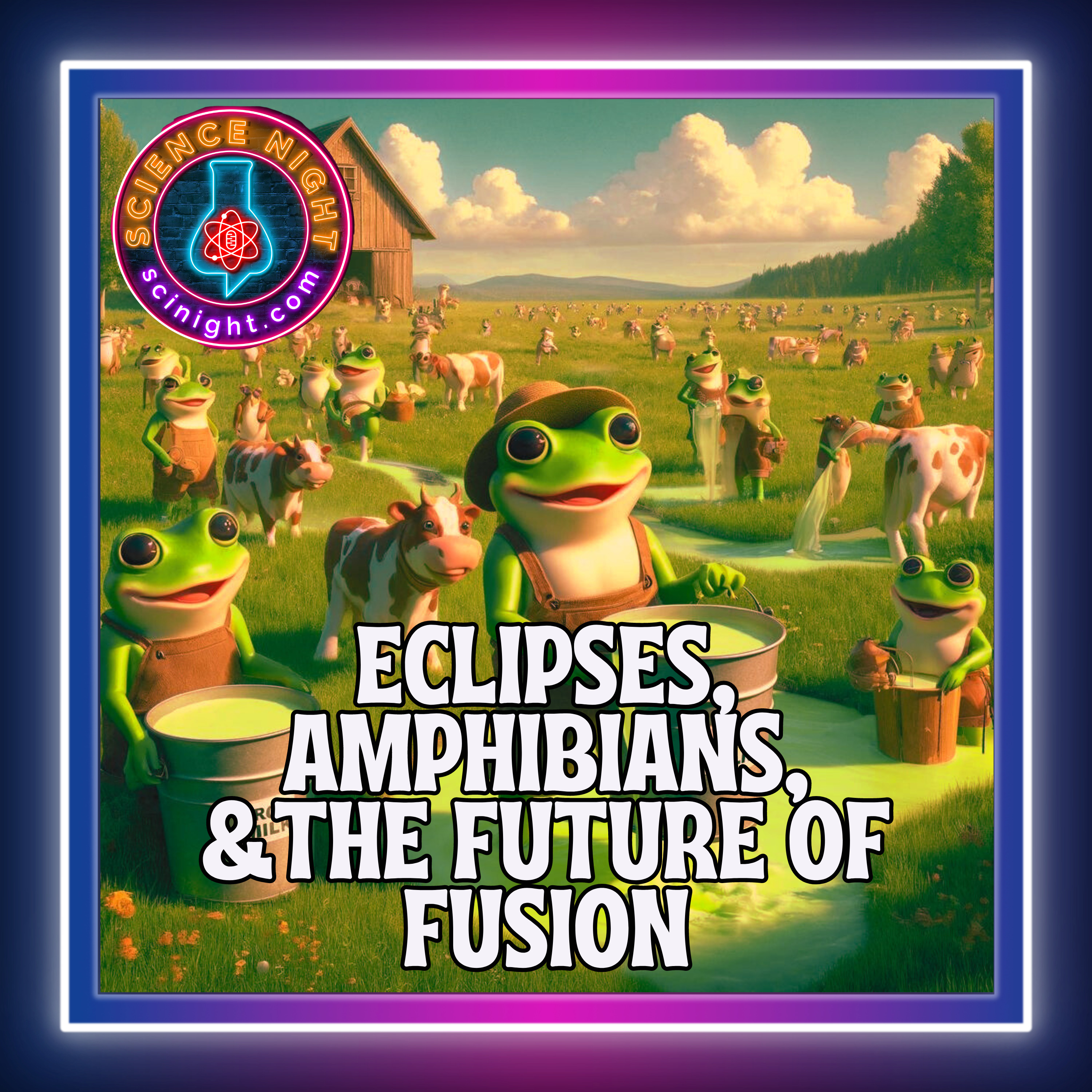 Eclipses, Amphibians, and the Future of Fusion - podcast episode cover