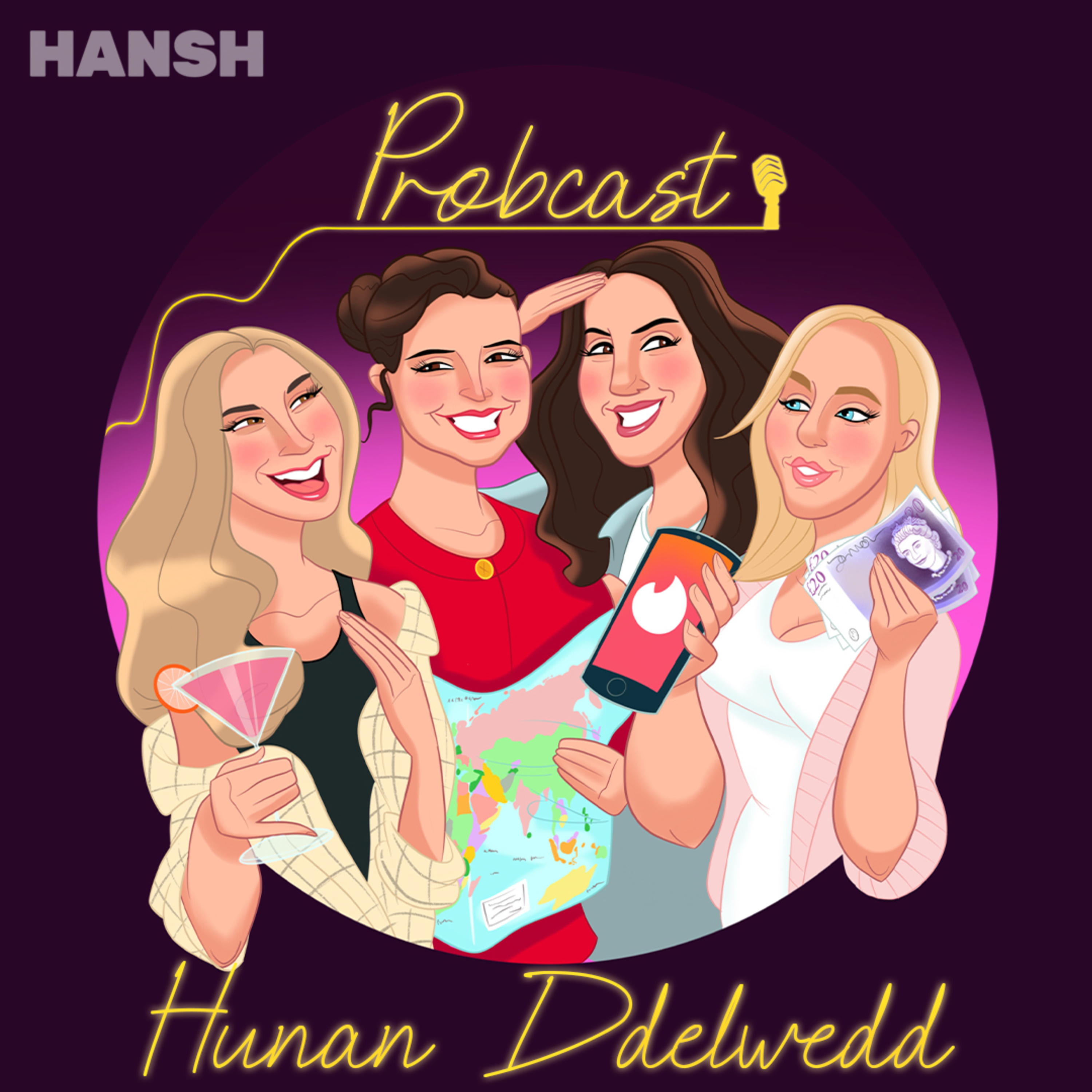 Hansh - PROBCAST - HUNAN DDELWEDD