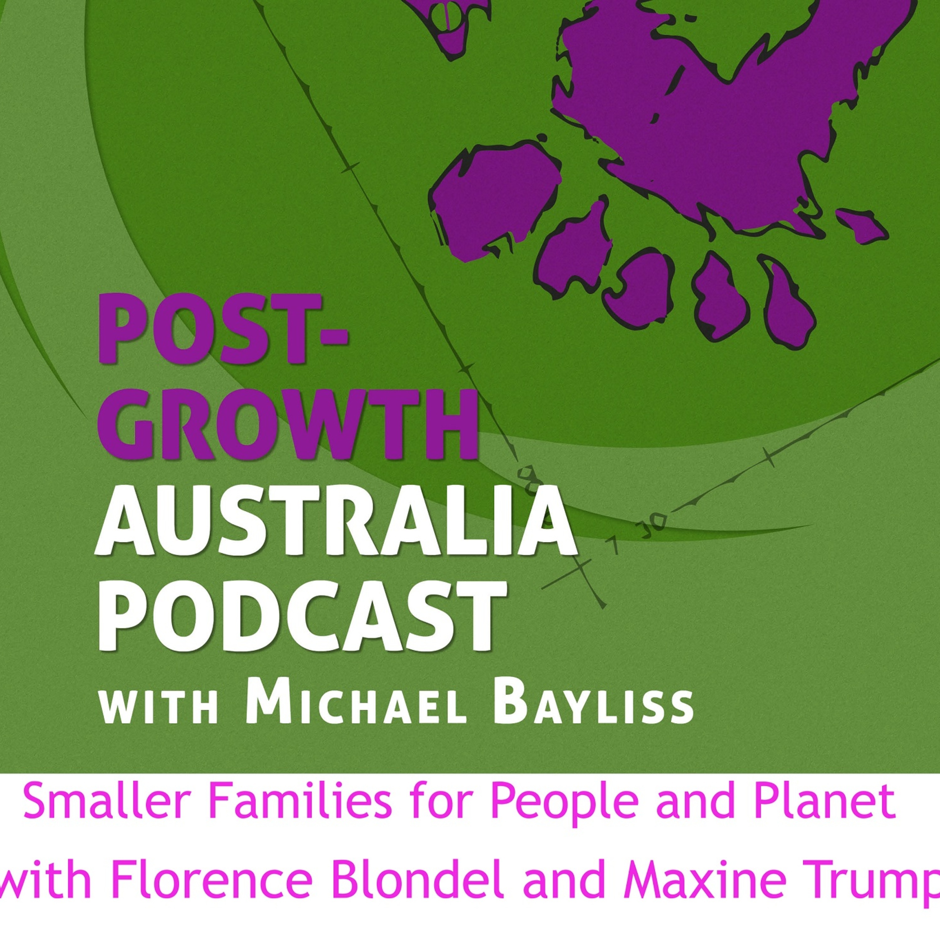 Smaller Families for People and Planet - With Florence Blondel,  Maxine Trump and Tanya Williams