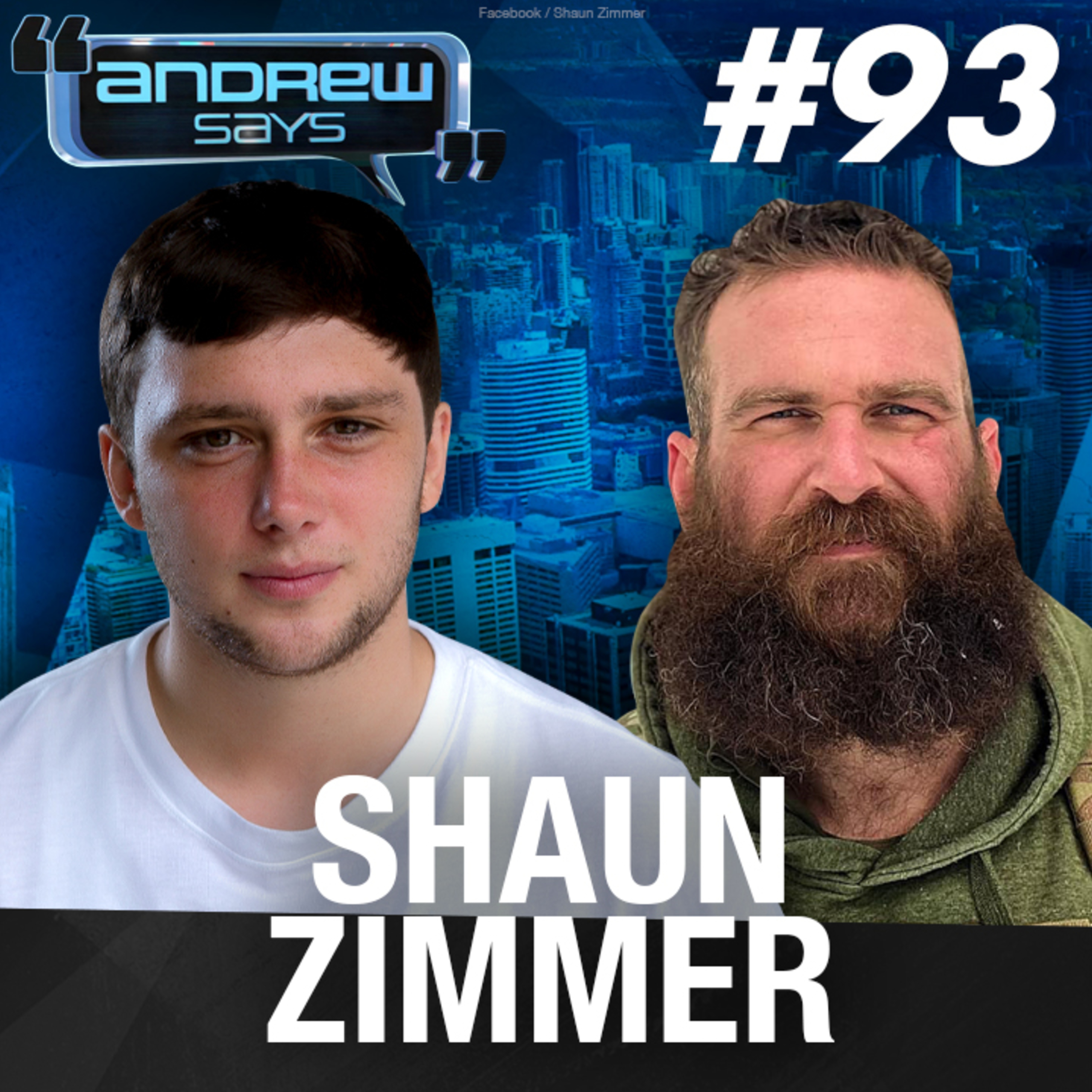 ANDREW CHAPADOS | Business during lockdowns & having your bank frozen | Shaun 'The Viking' Zimmer | Andrew Says 93