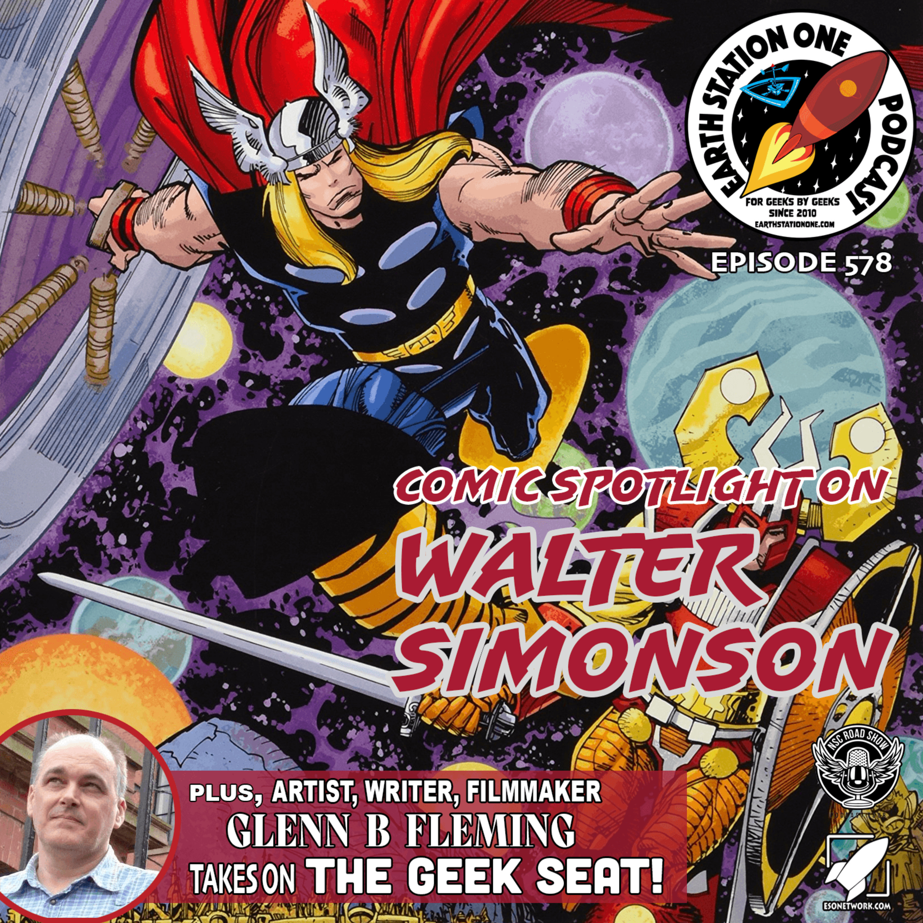 The Earth Station One  Podcast - Comic Spotlight on Walter Simonson