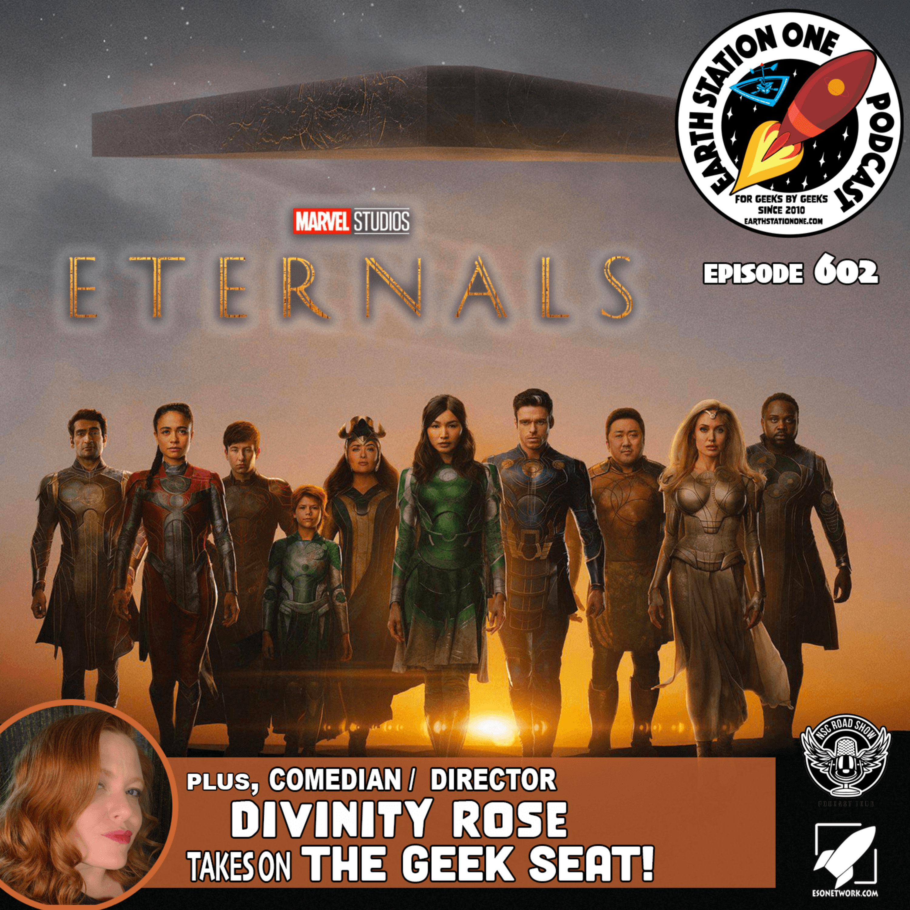 The Earth  Station One Podcast - Eternals Movie Review