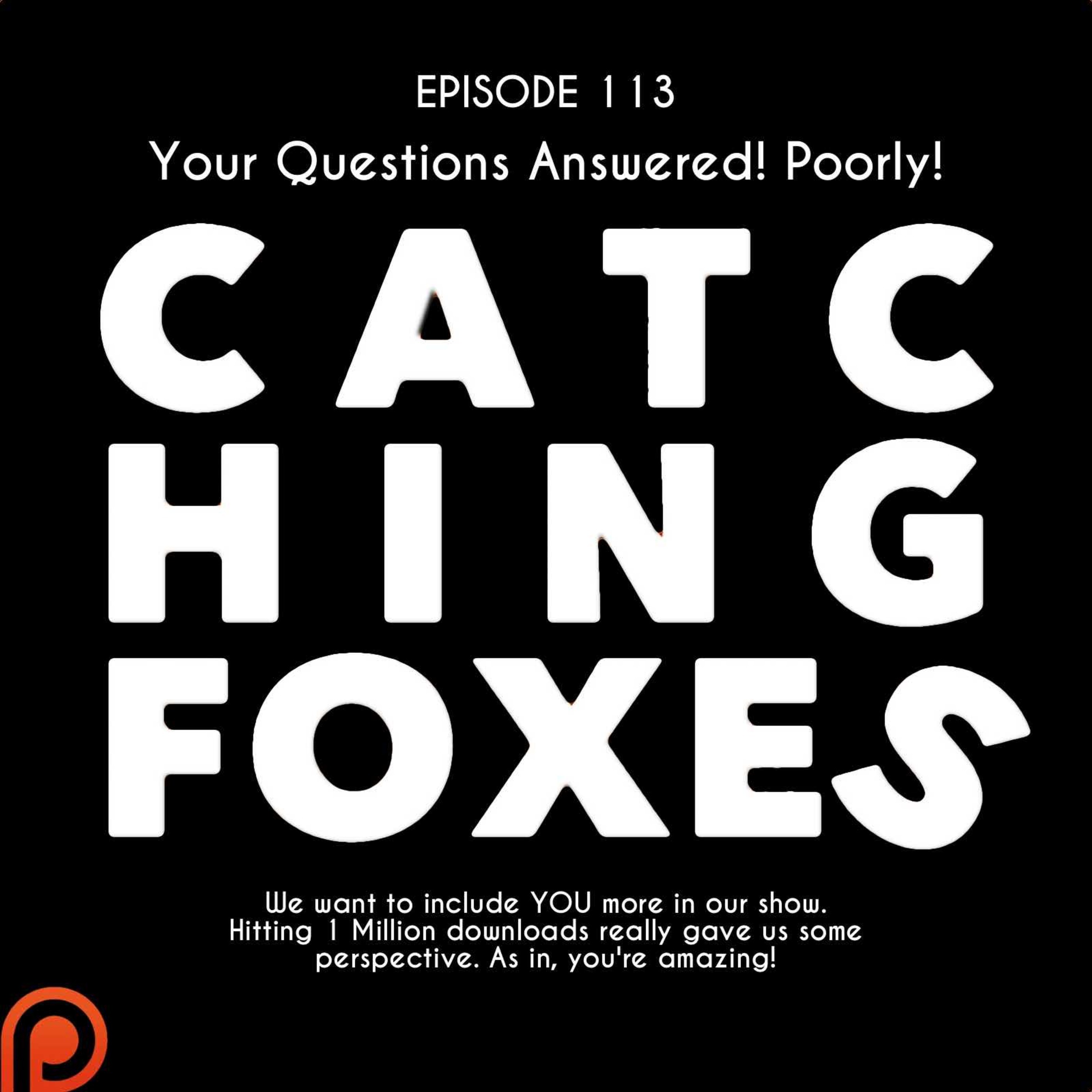 Episode 113: Your Questions Answered! Poorly!