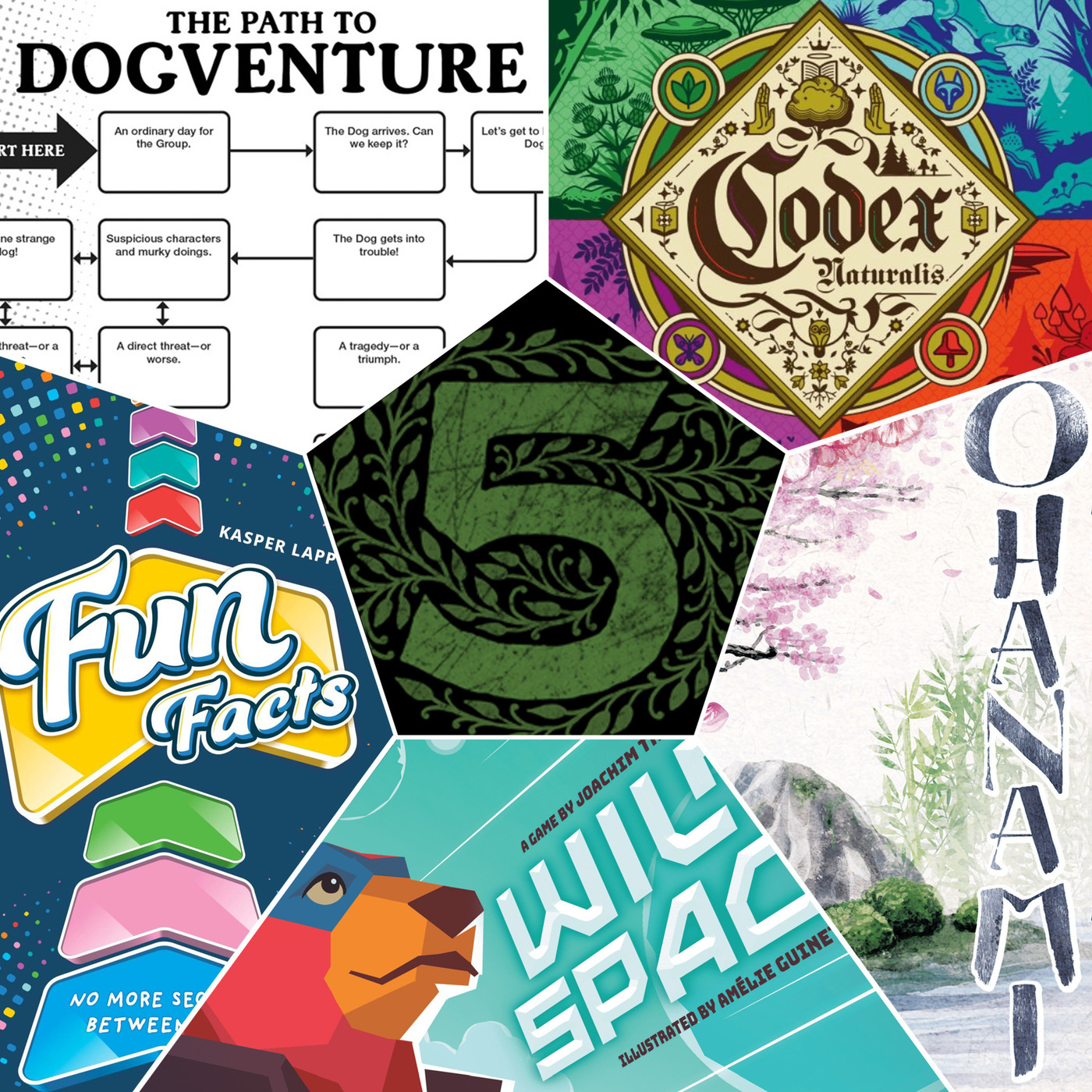 The Five By Episode 131: Codex Naturalis, Wild Space, Lost Dog Reward ...