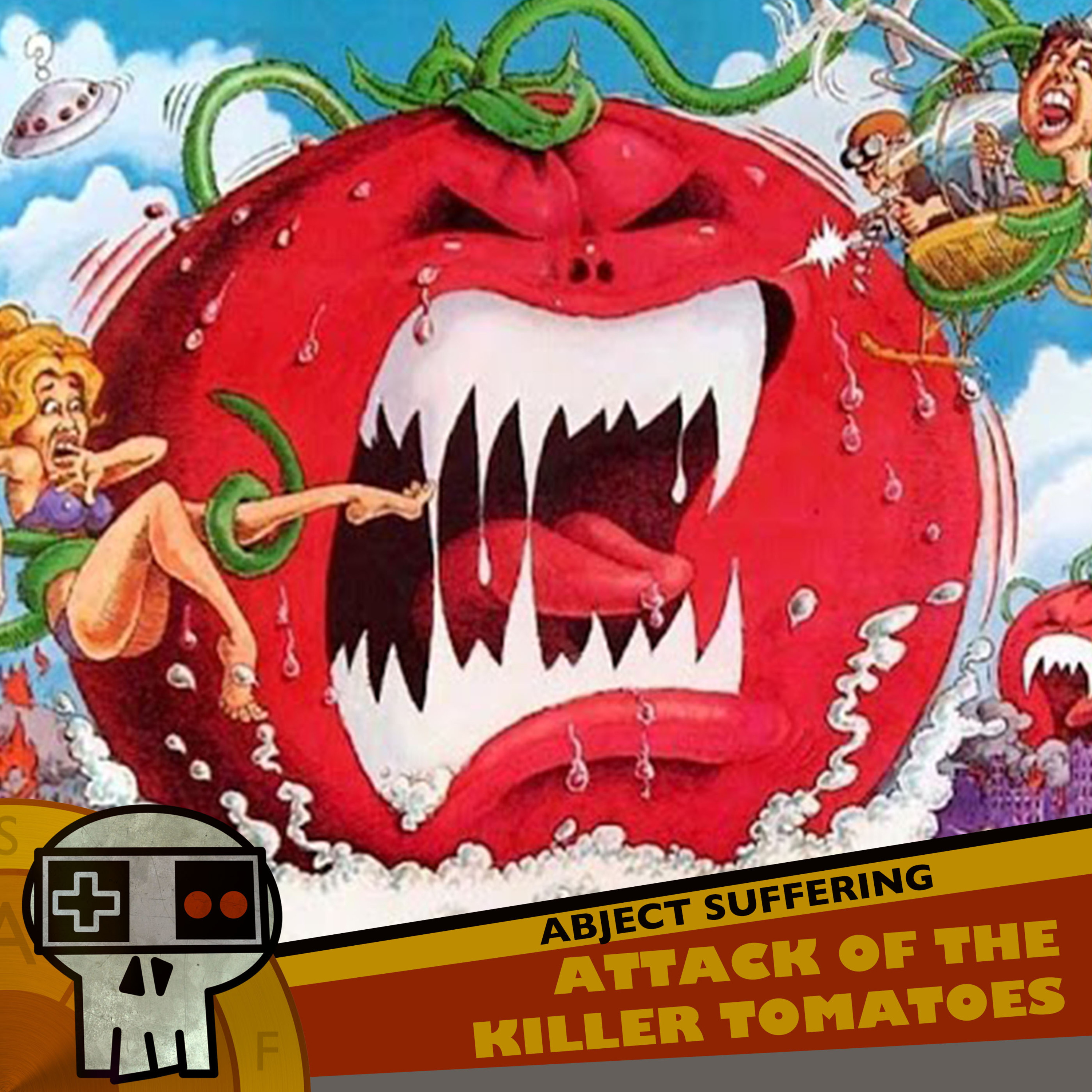 Нападение помидоров. Нападение помидоров-убийц (1978). Атака помидоров-убийц 1978. Нашествие помидоров убийц.